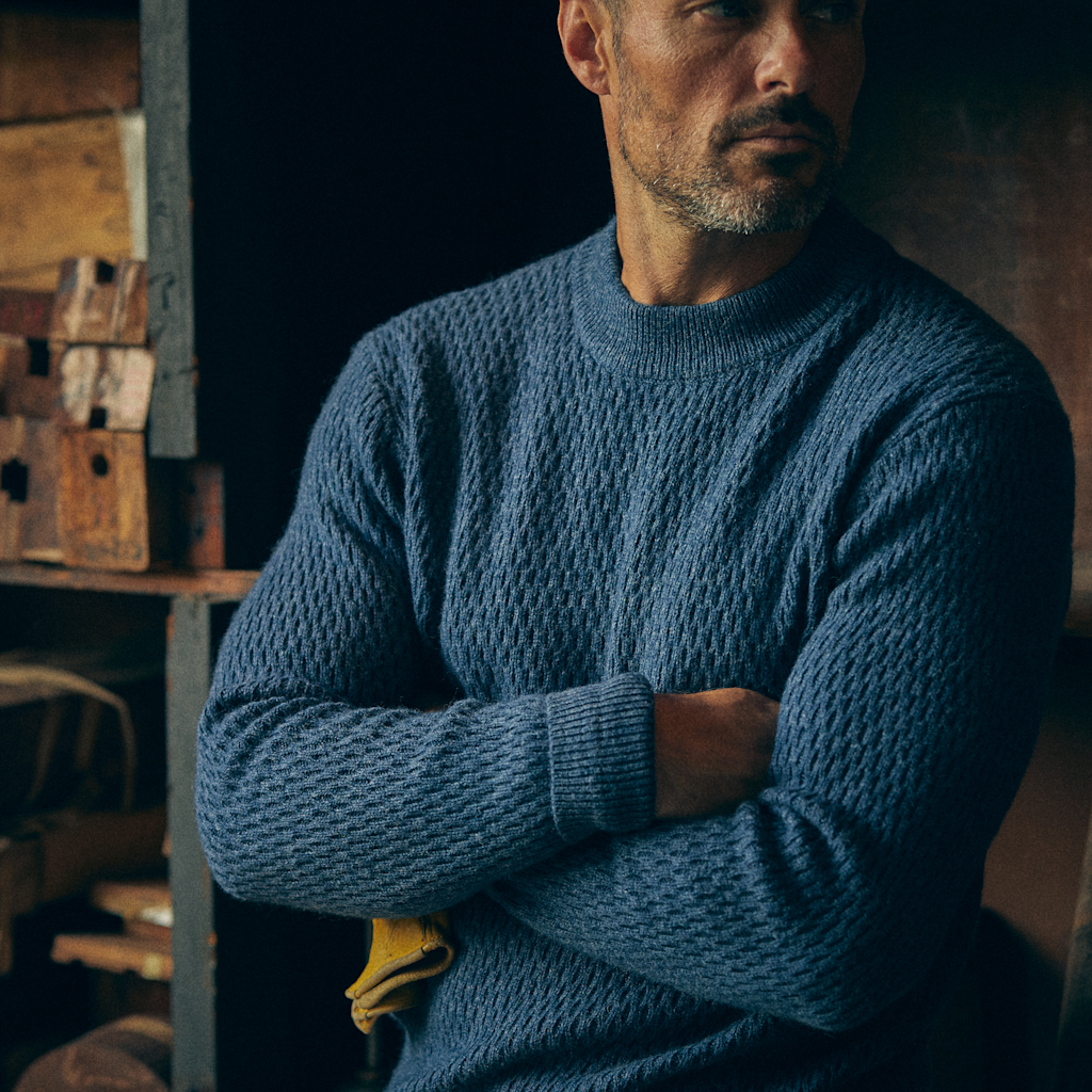 Crosscut Thermal Sweater