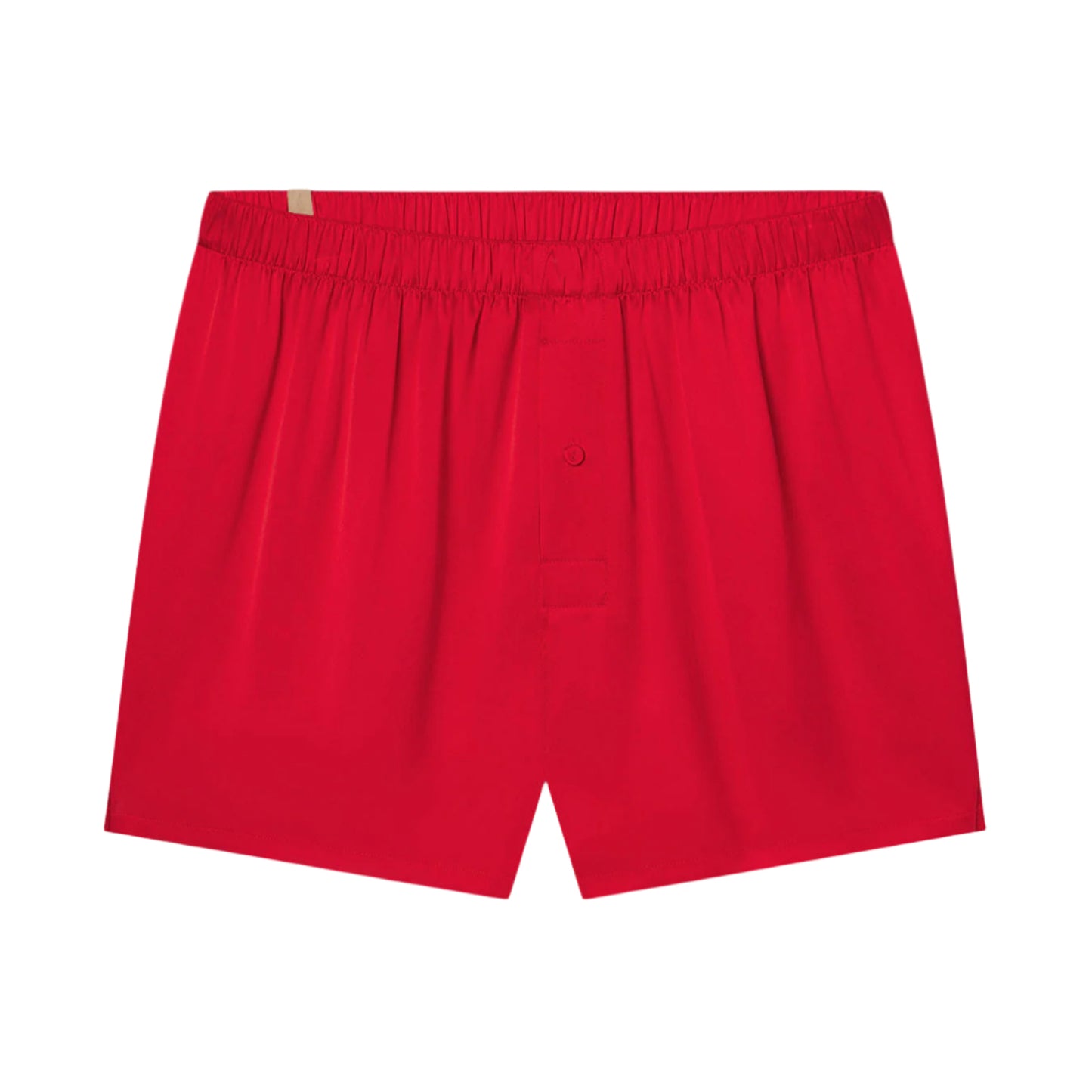 Lunya Men's Carmine Red Washable Silk Boxer