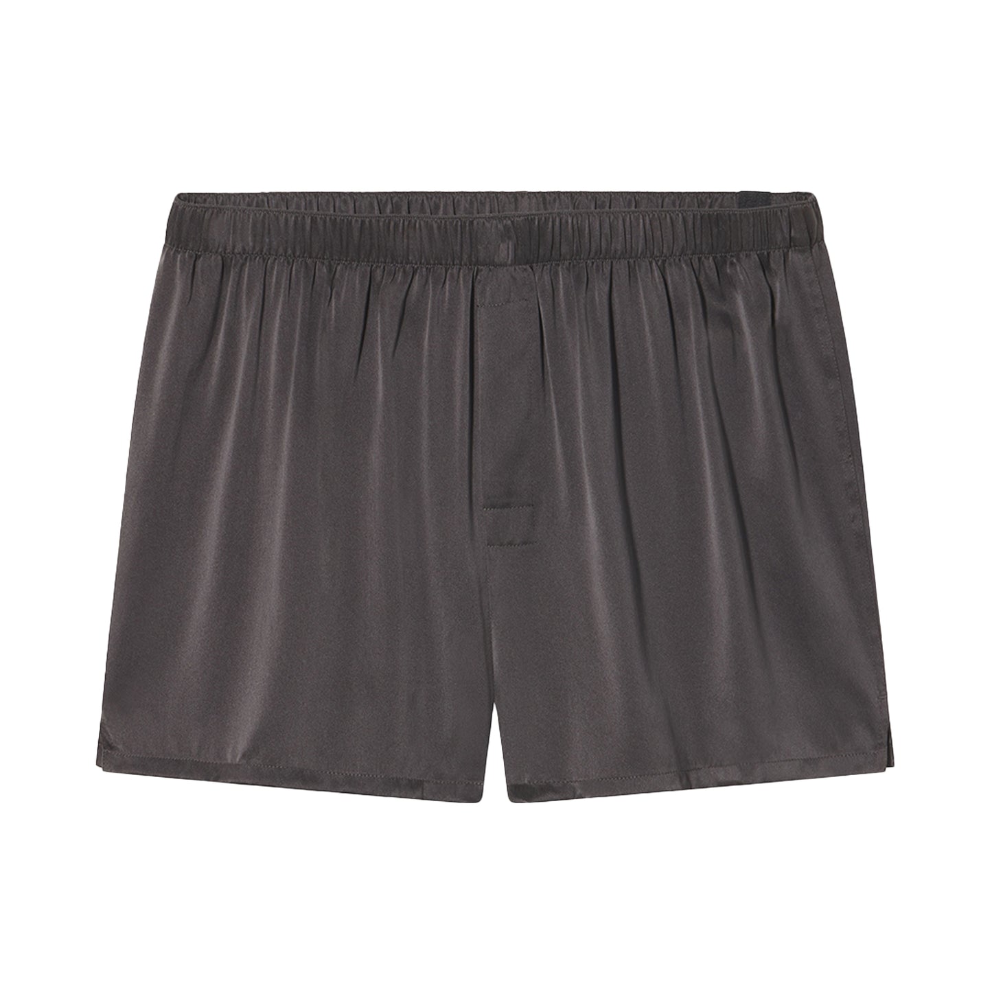 Lunya Men's Meditative Grey Washable Silk Boxer