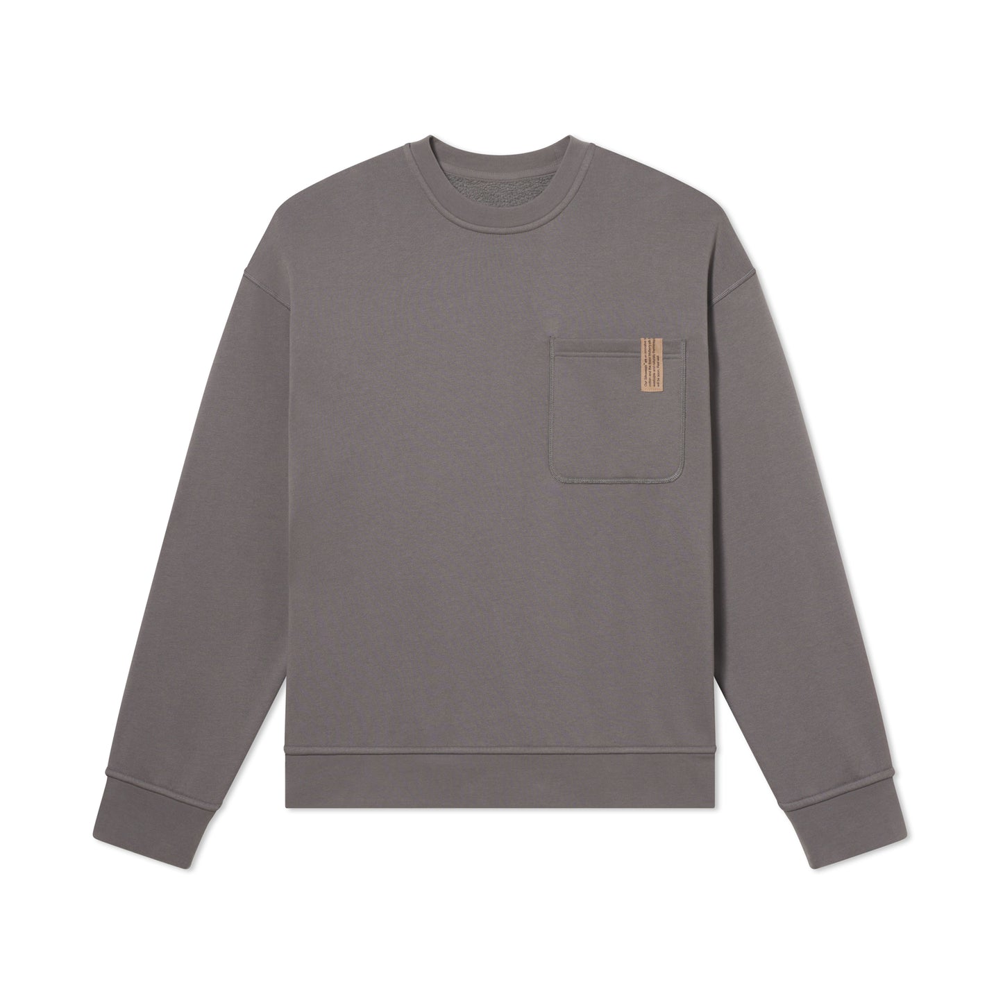 Lunya Men’s Ebbing Fog Silksweats Reversible Sweatshirt