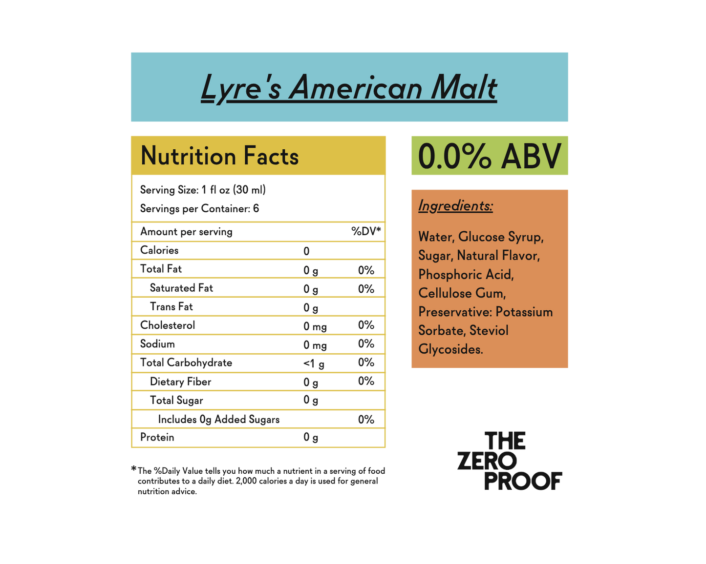 Lyre's American Malt Non-Alcoholic Bourbon