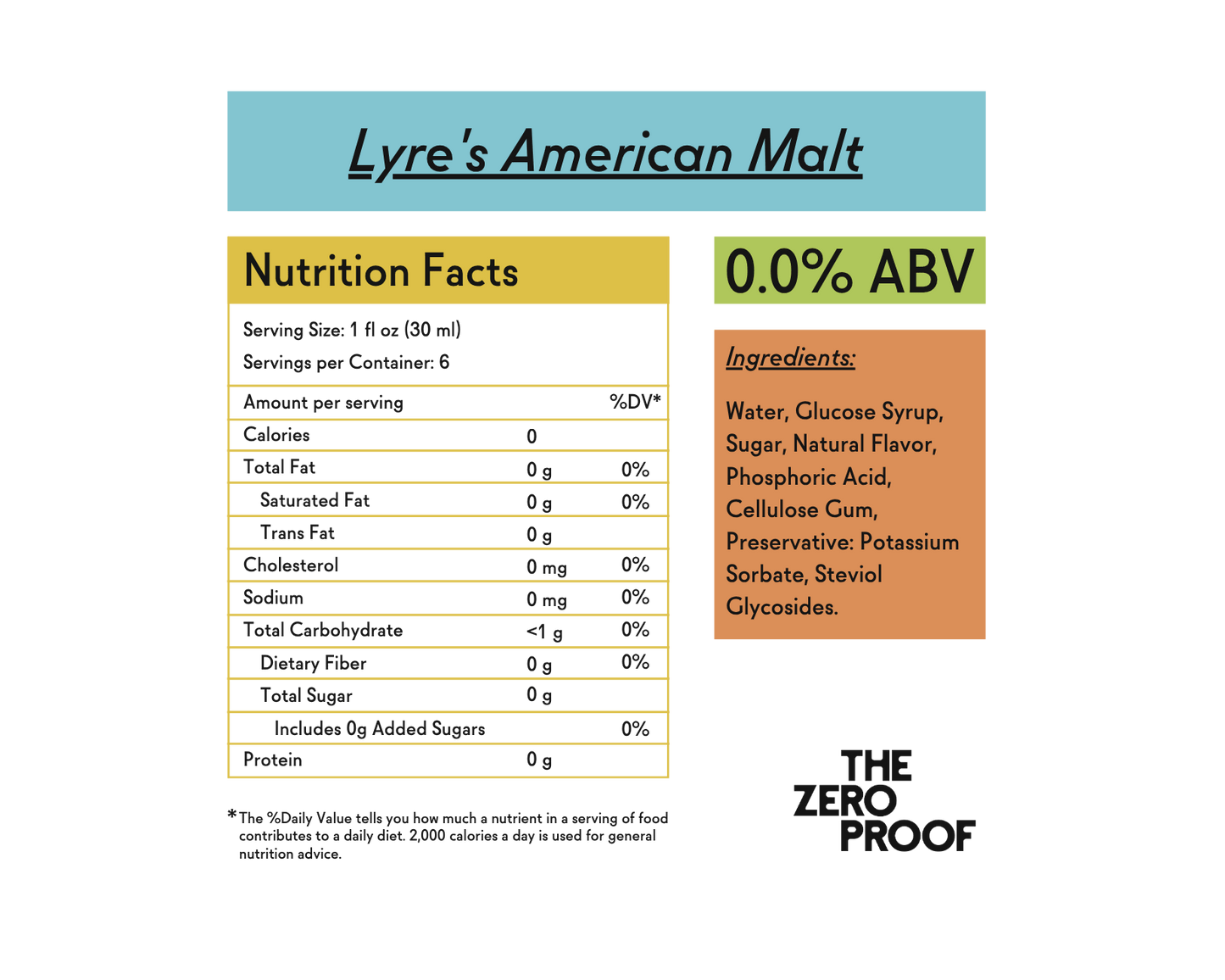 Lyre's American Malt Non-Alcoholic Bourbon