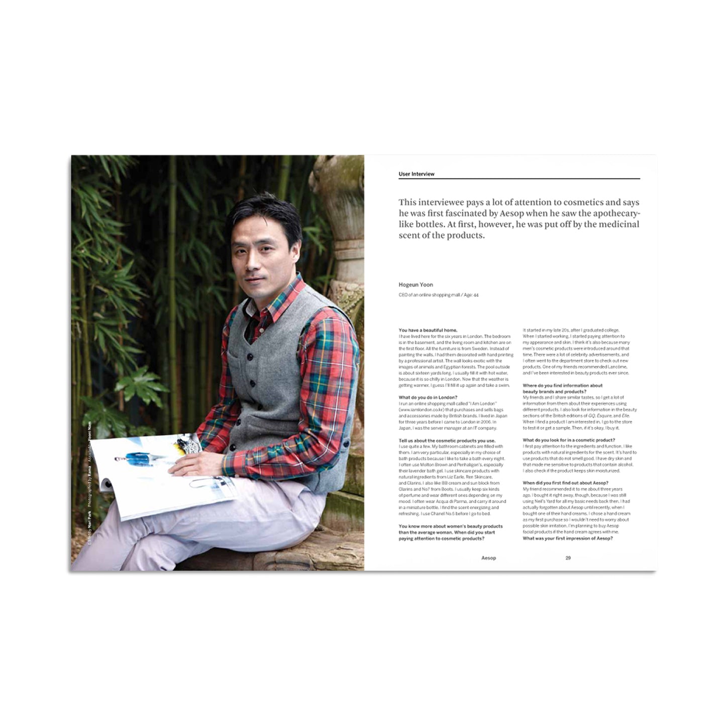 Magazine B: Aesop