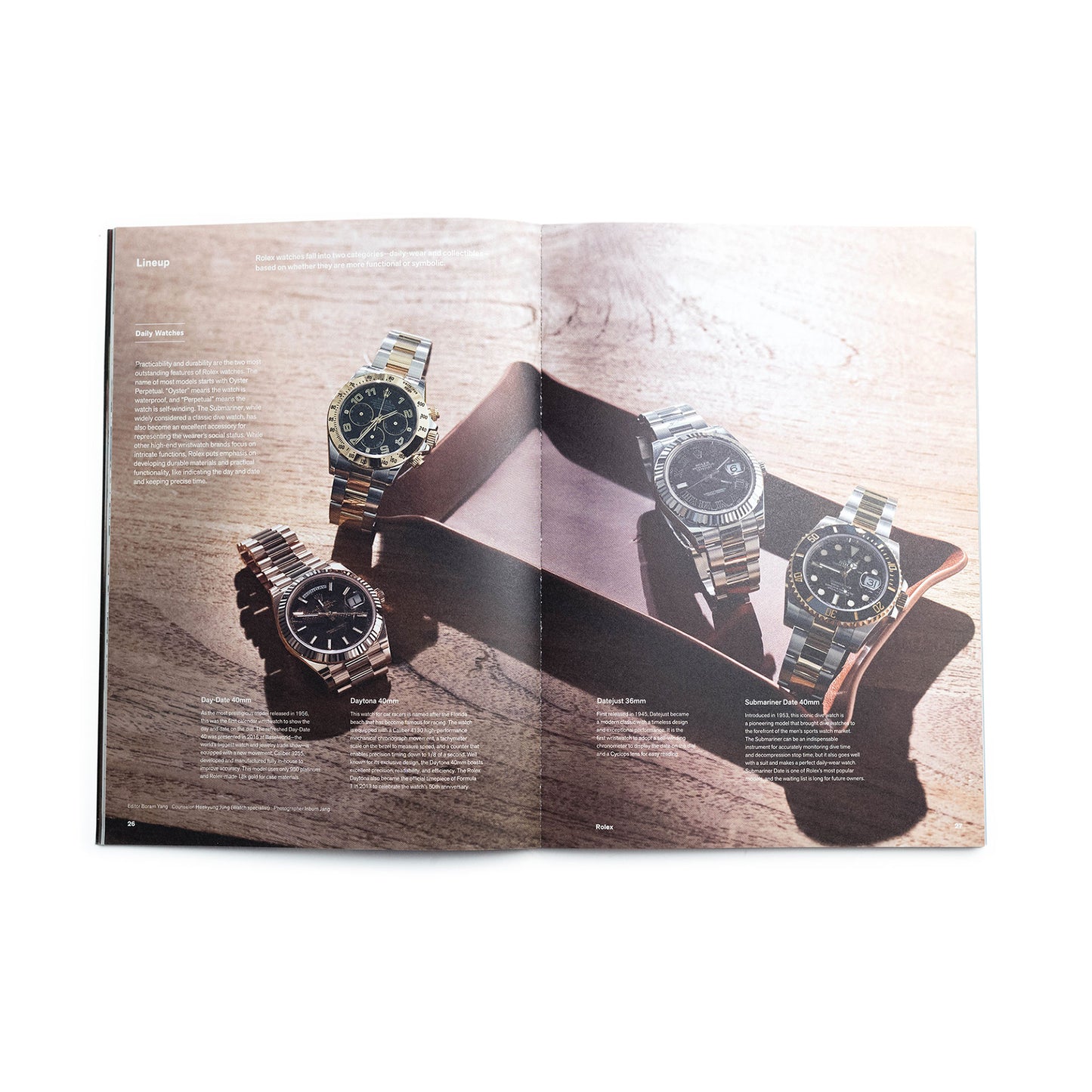 Magazine B: Rolex