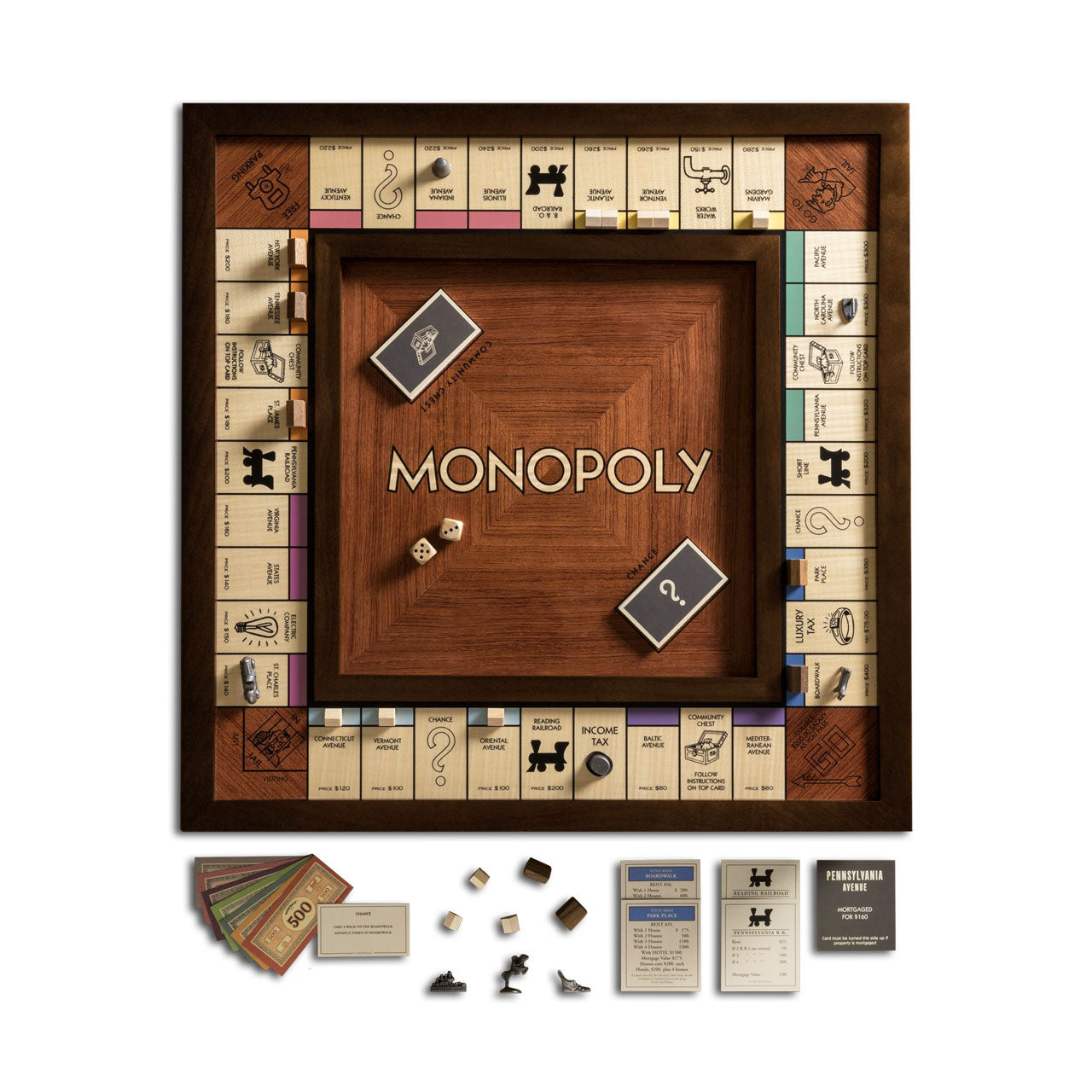 Monopoly Set Di Pezzi Di Ricambio – 12 Alberghi Rossi, 32 Case - Foto 3