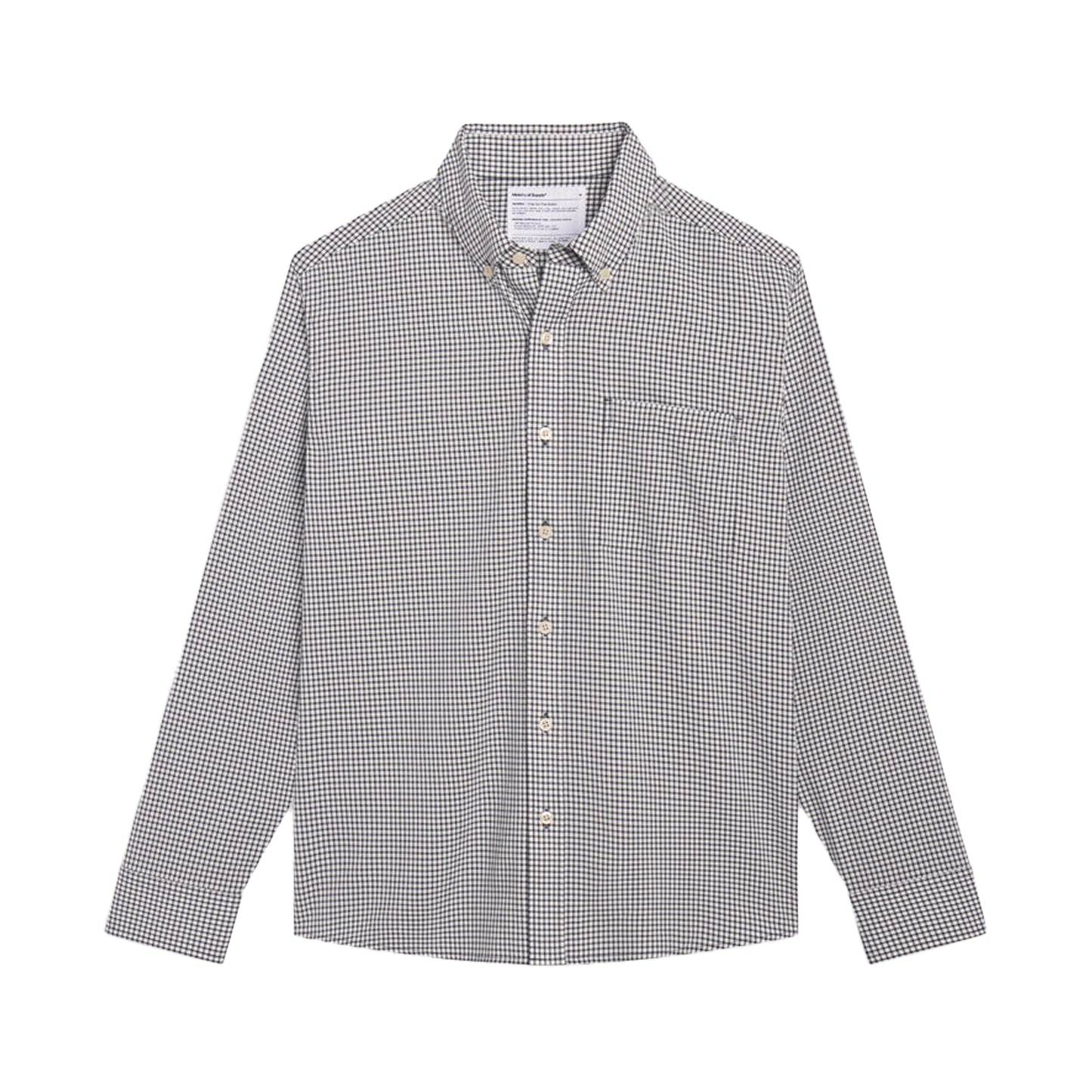 Ministry of Supply Black Check Aero Zero Sport Shirt