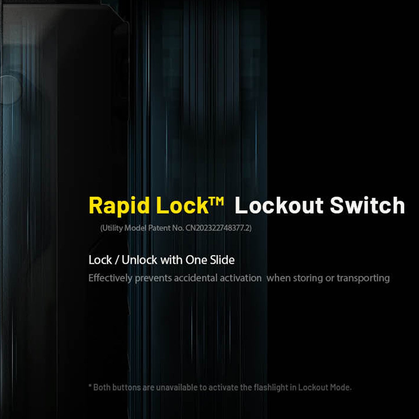 Nitecore EDC37 Rechargeable Flat Flashlight