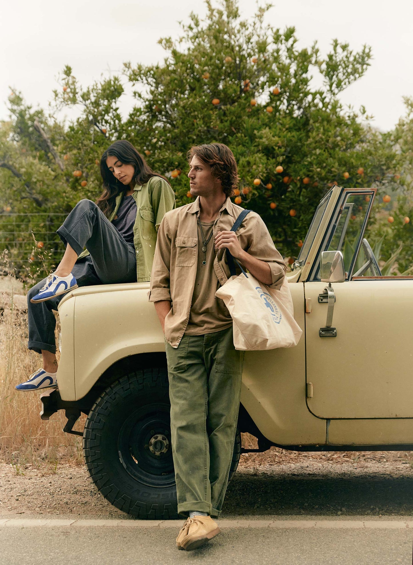 imogene + willie oliver military trouser