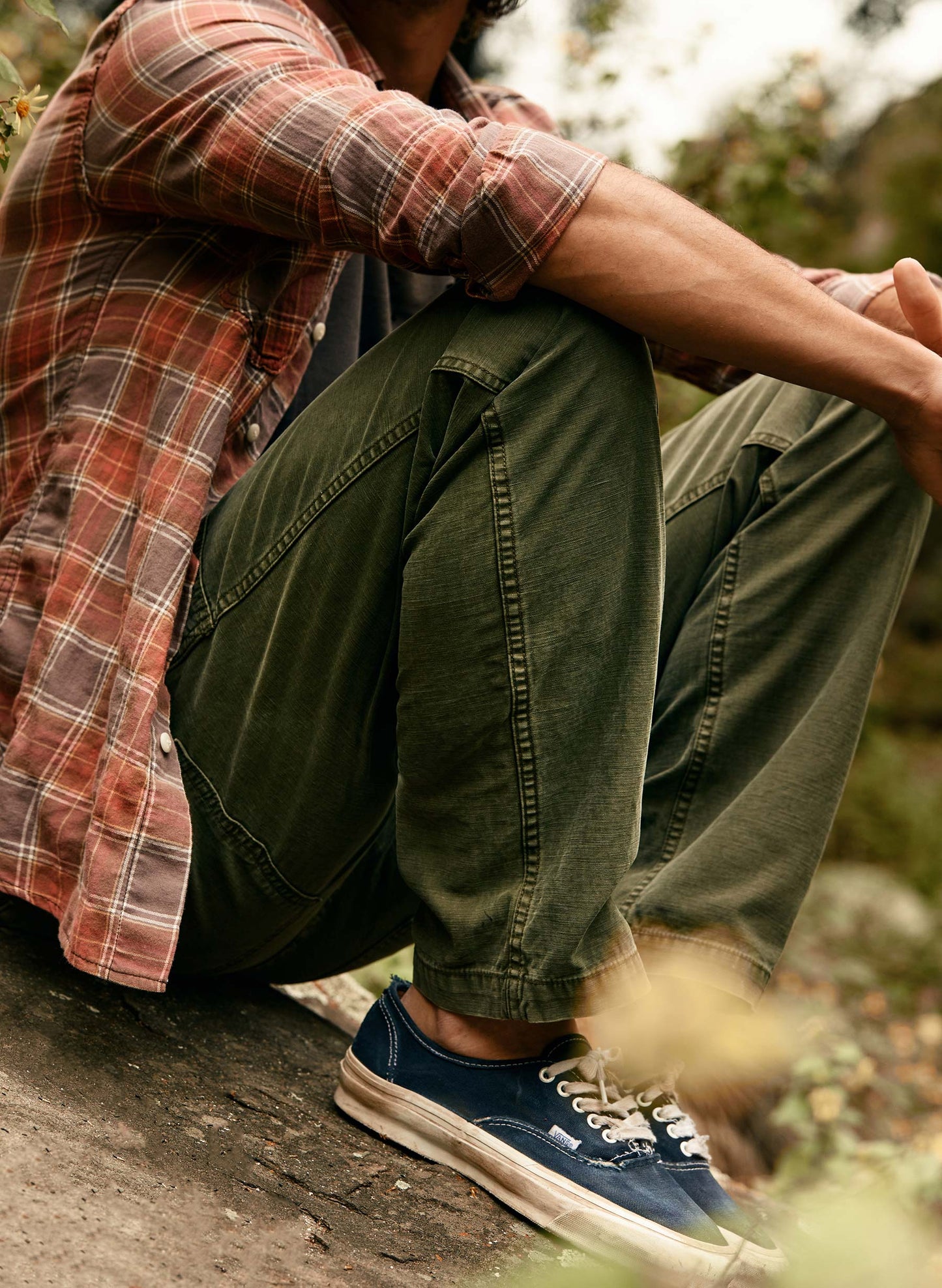 imogene + willie oliver military trouser