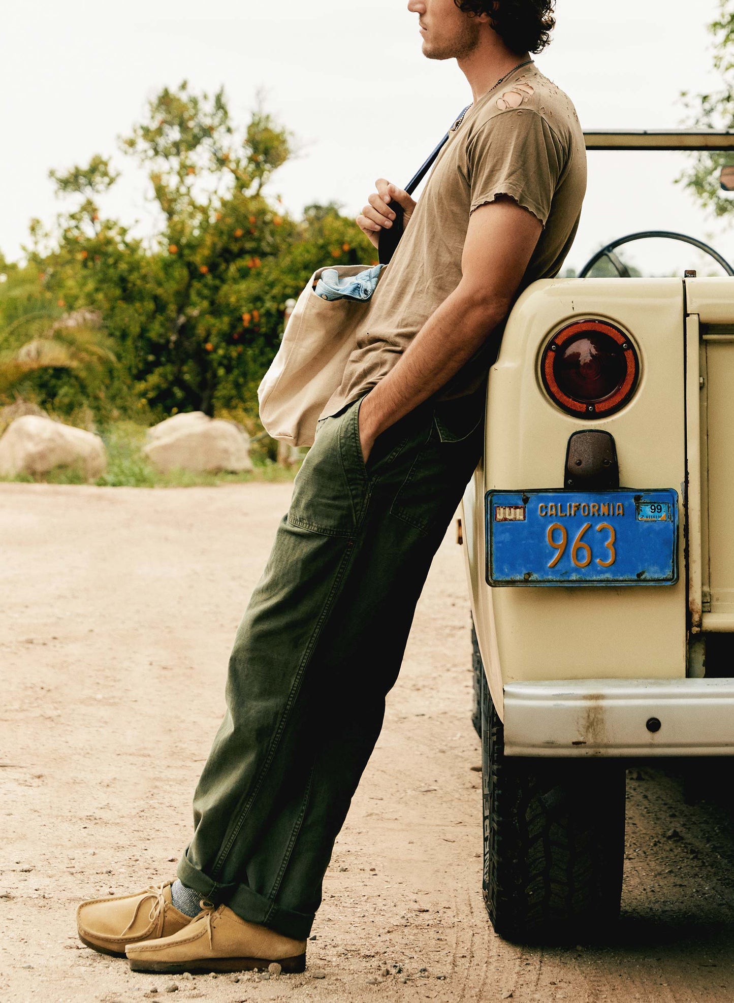 imogene + willie oliver military trouser