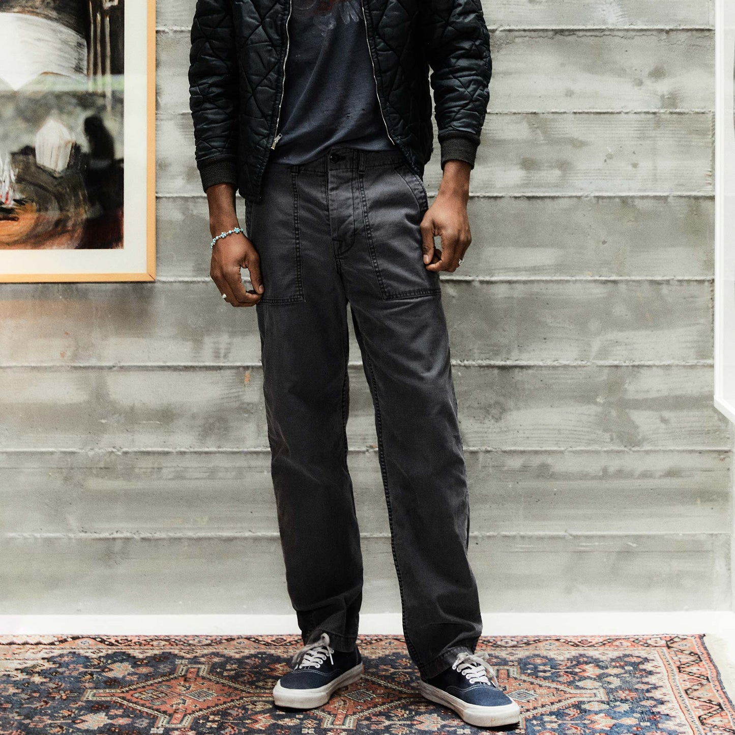 imogene + willie oliver military trouser