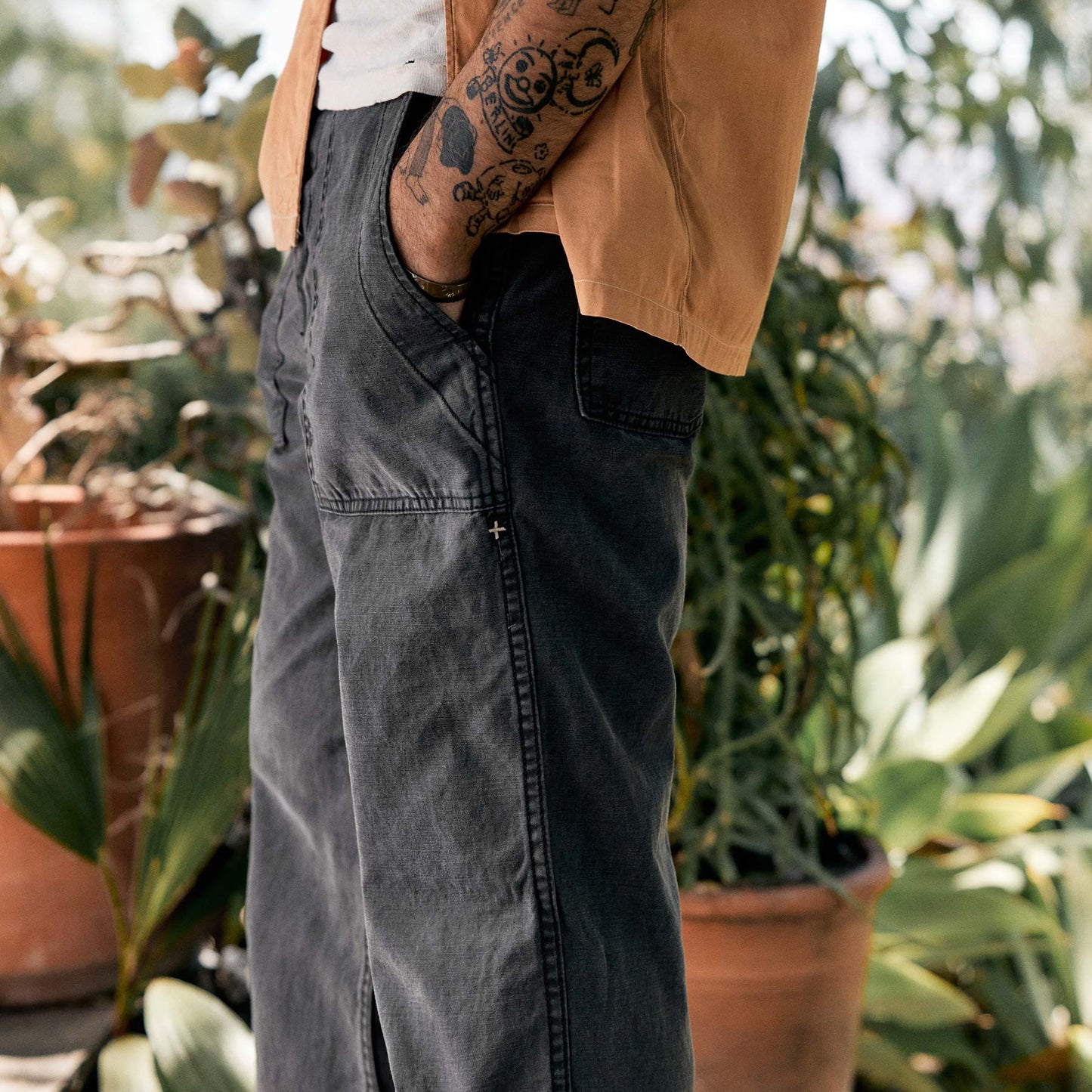 imogene + willie oliver military trouser