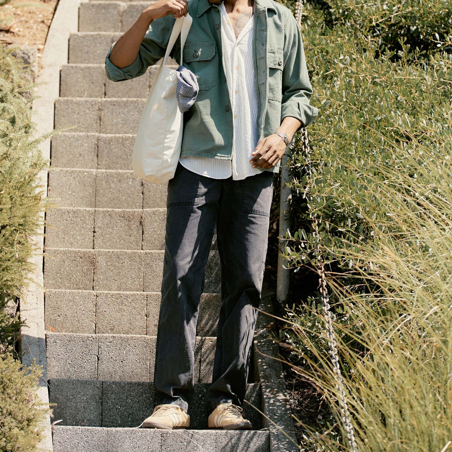 imogene + willie oliver military trouser