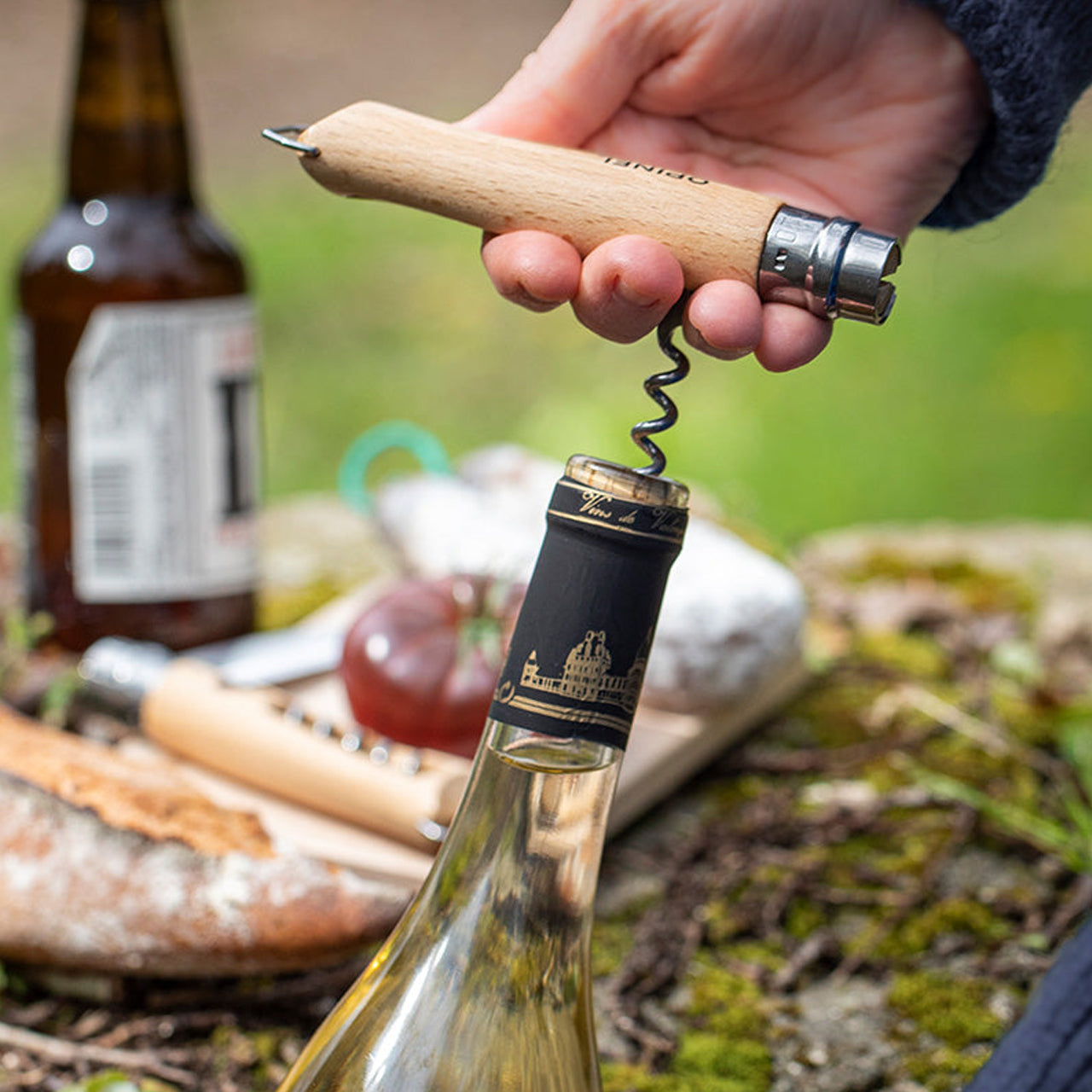 Opinel No. 10 Corkscrew Knife