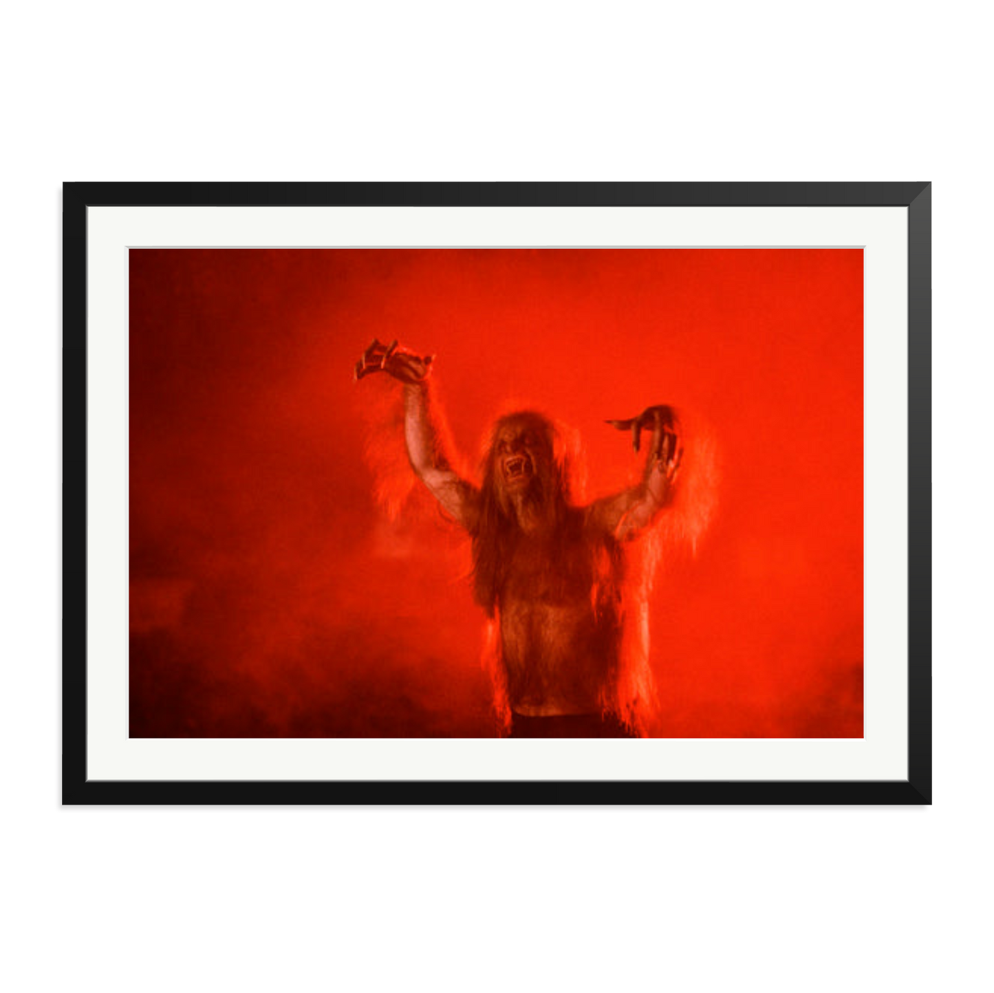 Ozzy Osbourne Bark at the Moon Framed Print
