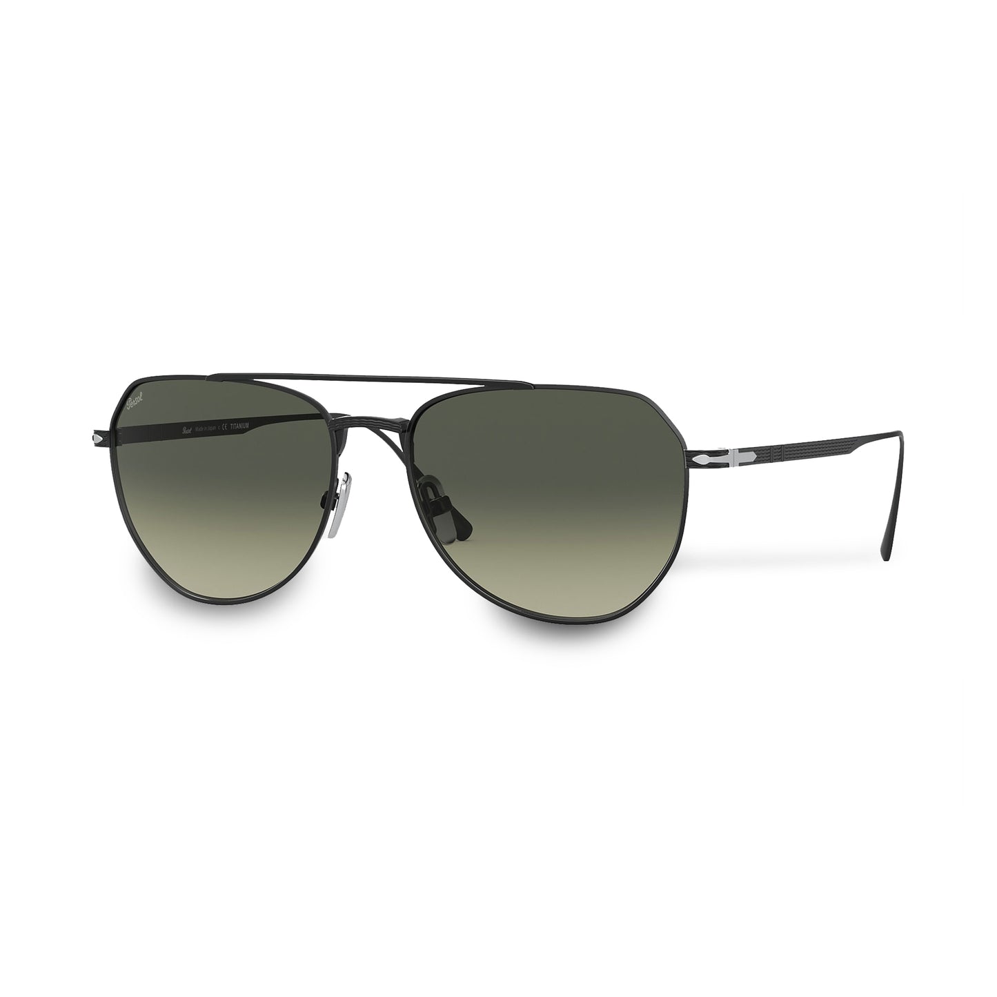 Persol Titanium Aviator Sunglasses