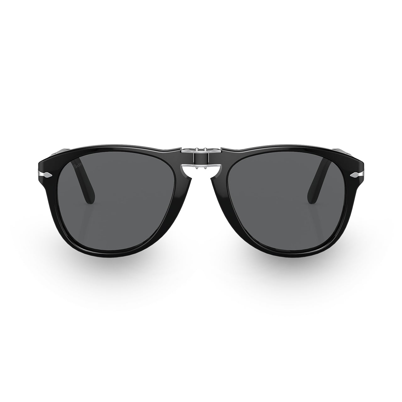 Persol Steve McQueen 714SM klassische schwarze Sonnenbrille