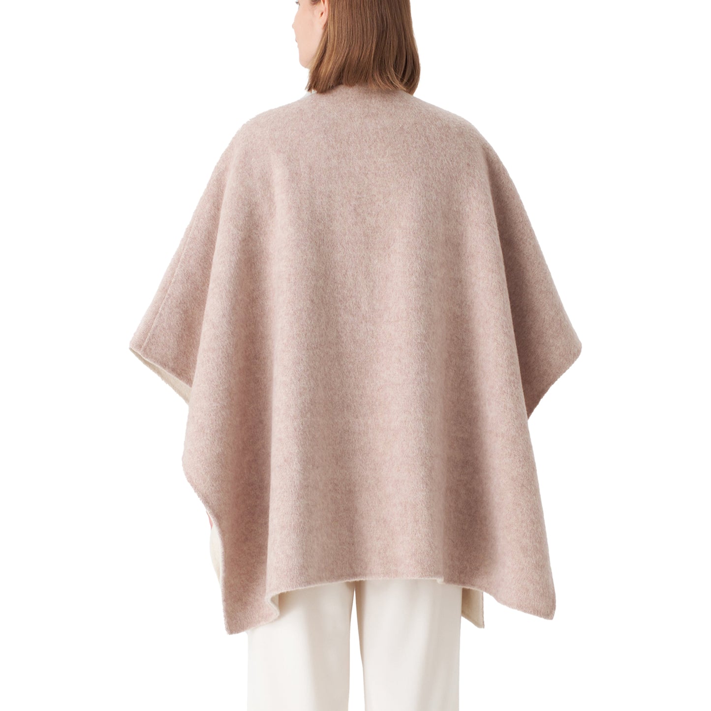 Pissenlit Reversible Cashmere Silk Cape