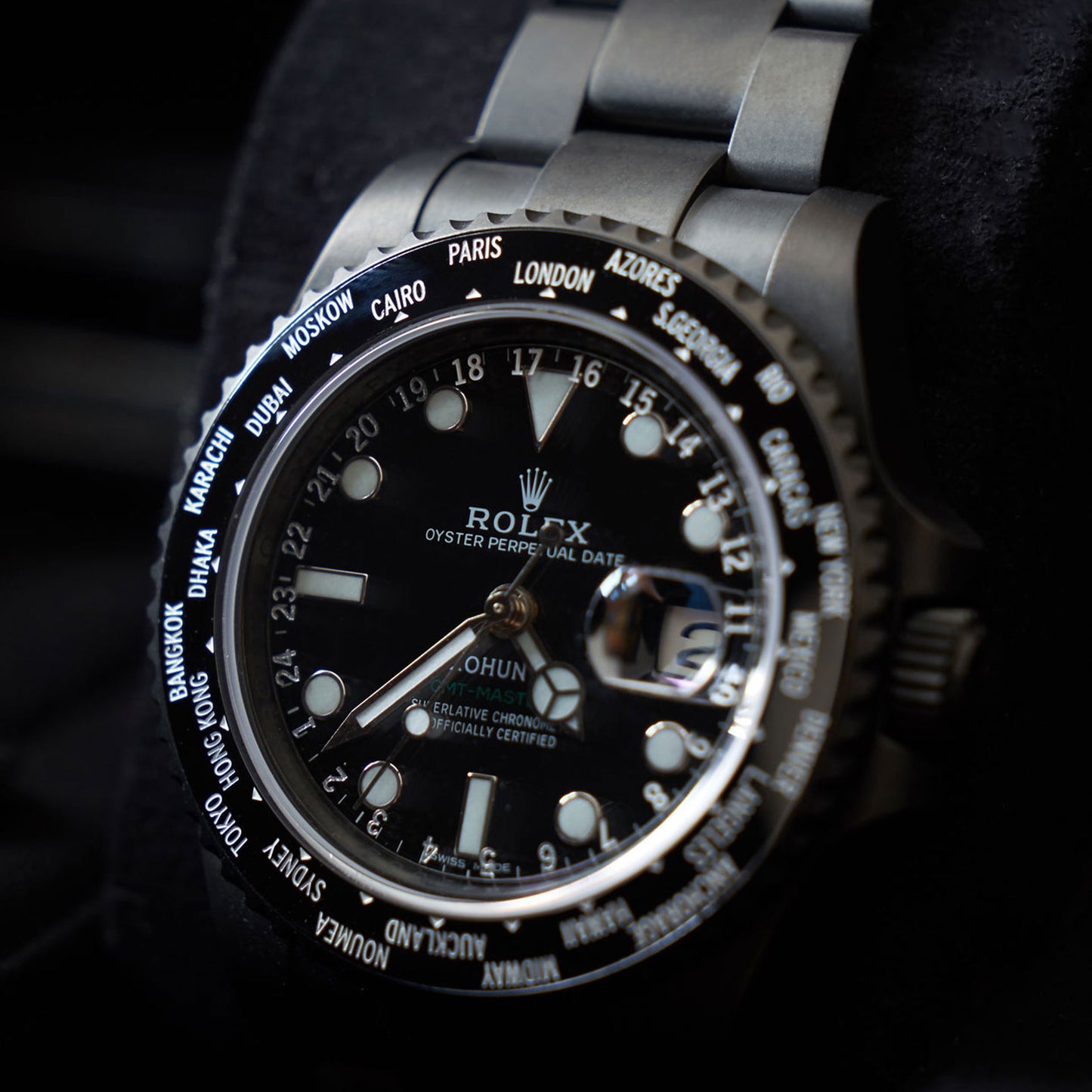 Pro Hunter World Time Stealth Watch