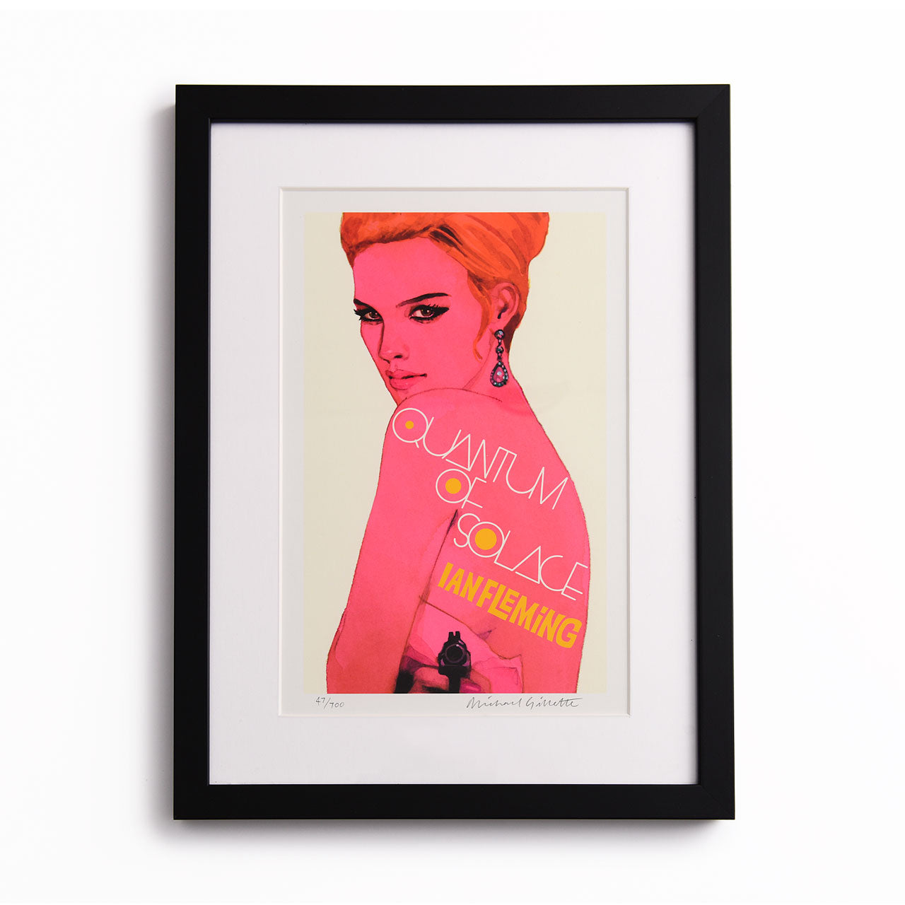 Quantum of Solace James Bond Print