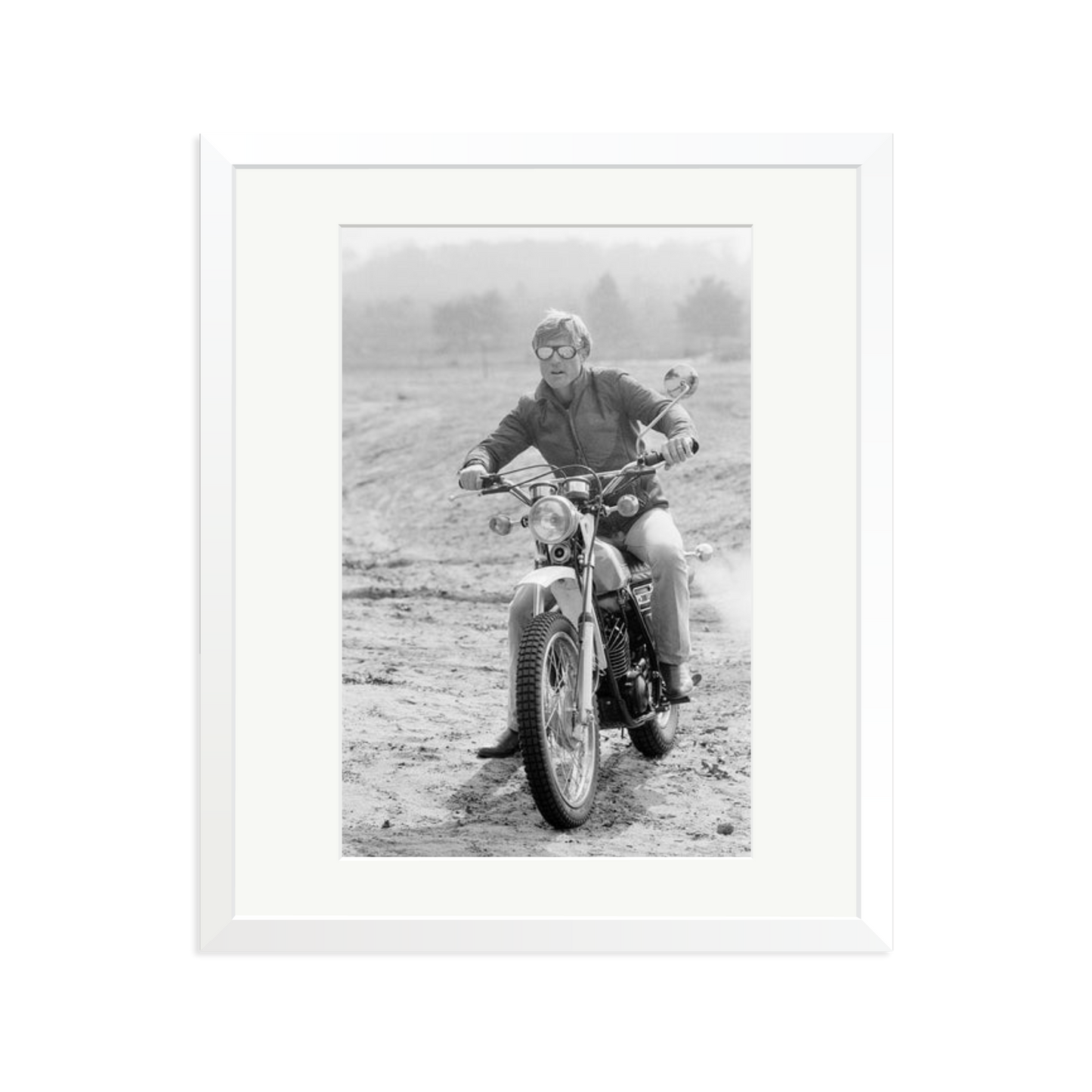 Robert Redford by Terry O'Neill 1975 Framed Print