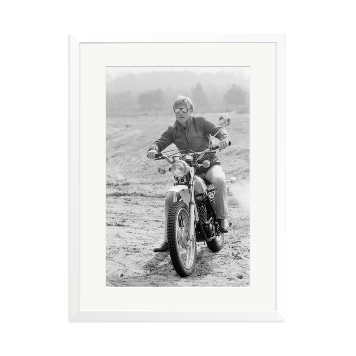 Robert Redford by Terry O'Neill 1975 Framed Print