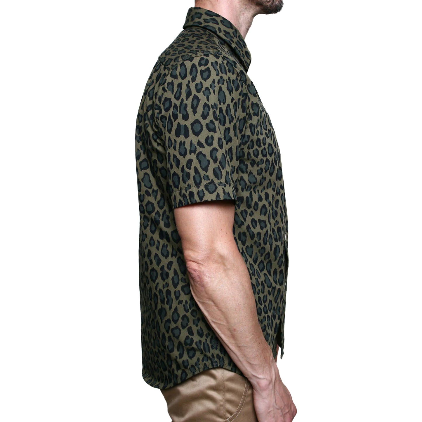 Rogue Territory Cheetah Camo Oxford Shirt