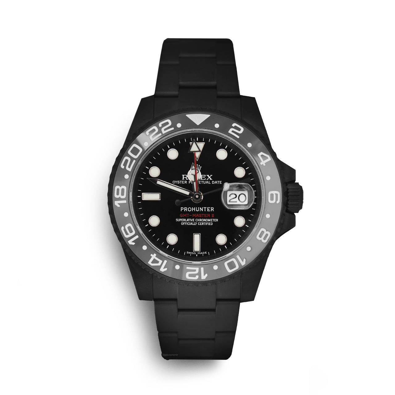 Pro Hunter GMT Master II Stealth Watch