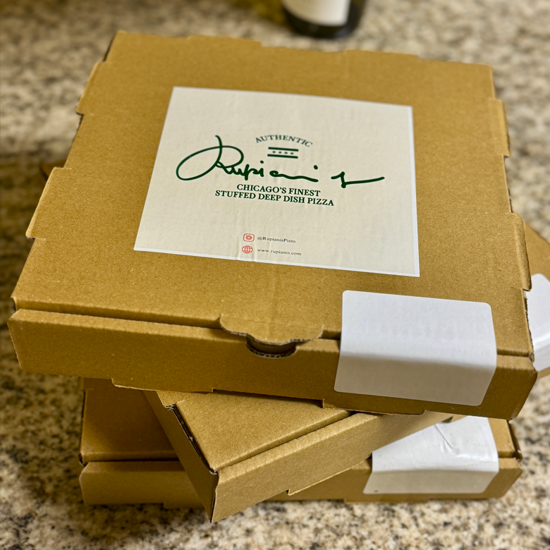 Rupiani's Authentic Chicagoan Deep Dish Pepperoni Pizza