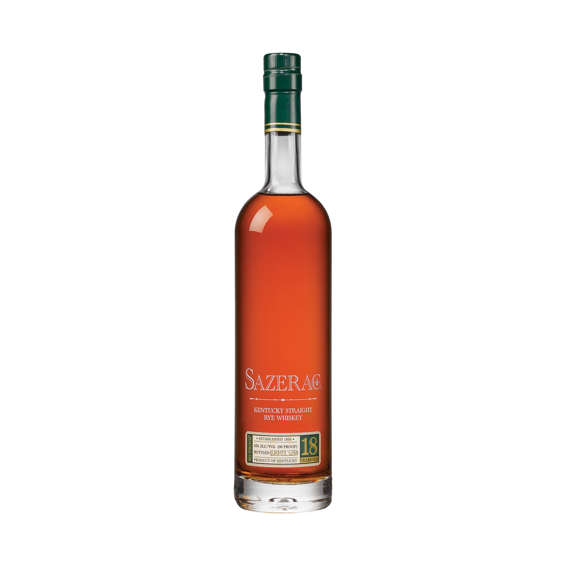 Sazerac Rye 18 Year Old 2019