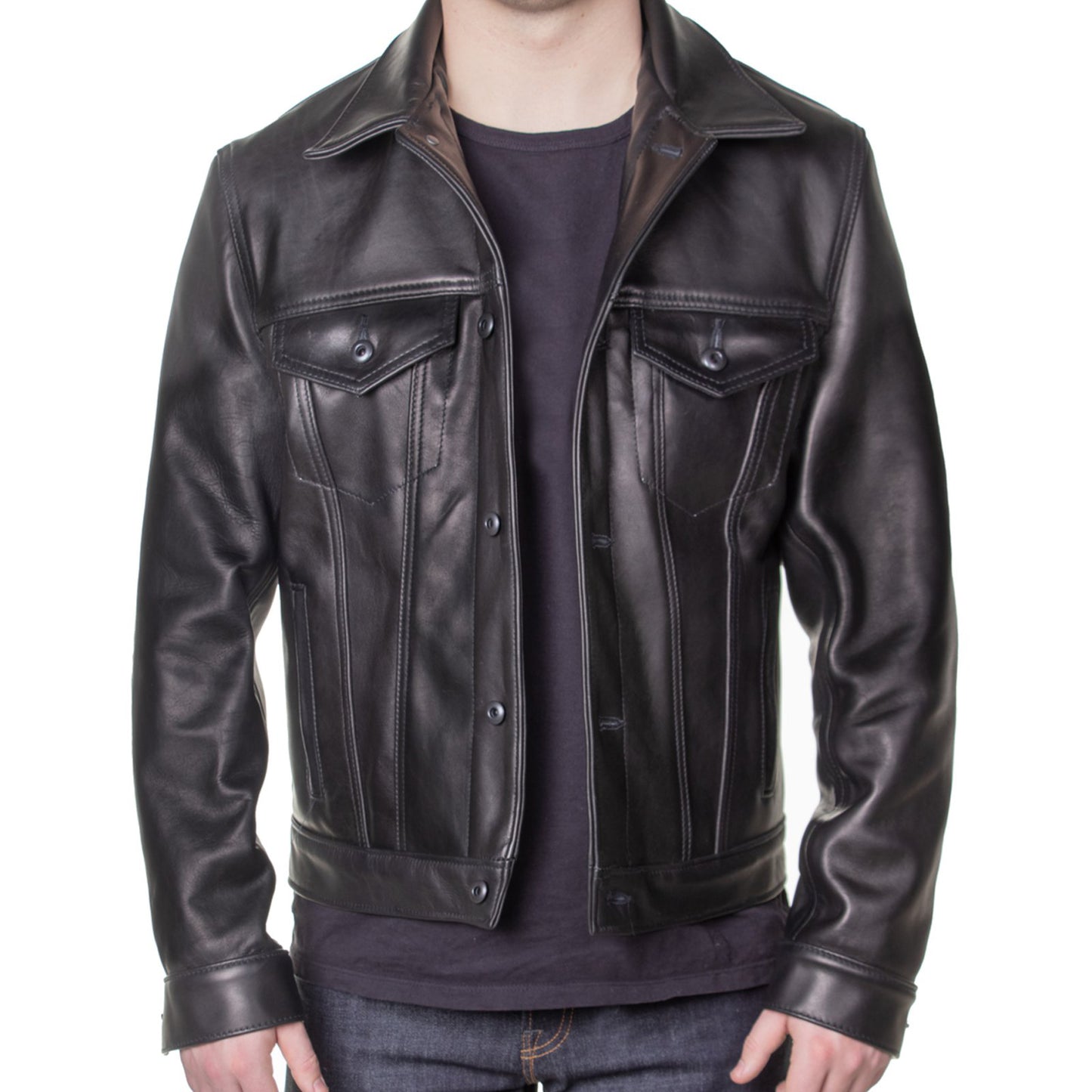 Schott Cowhide Jean Style Jacket