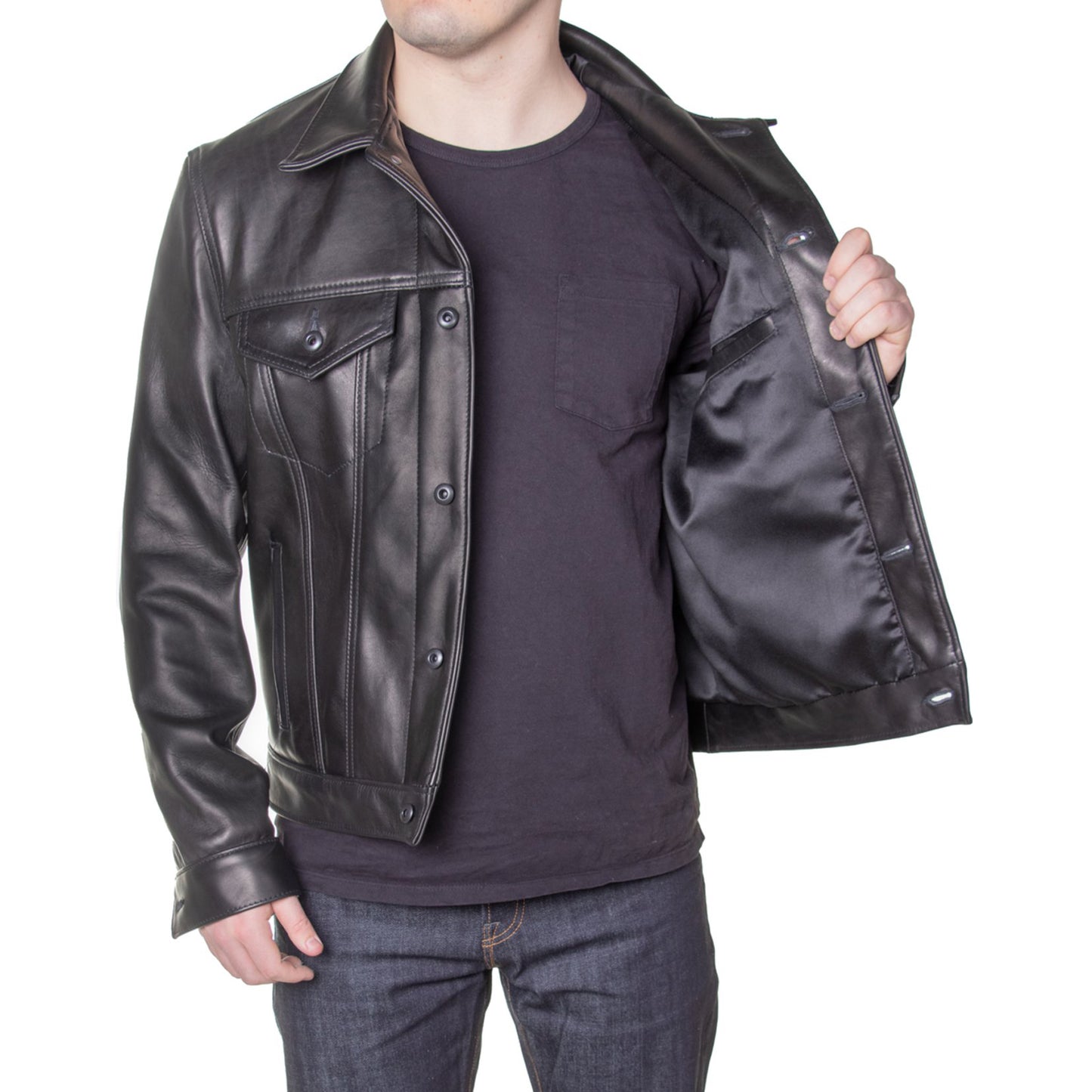 Schott Cowhide Jean Style Jacket