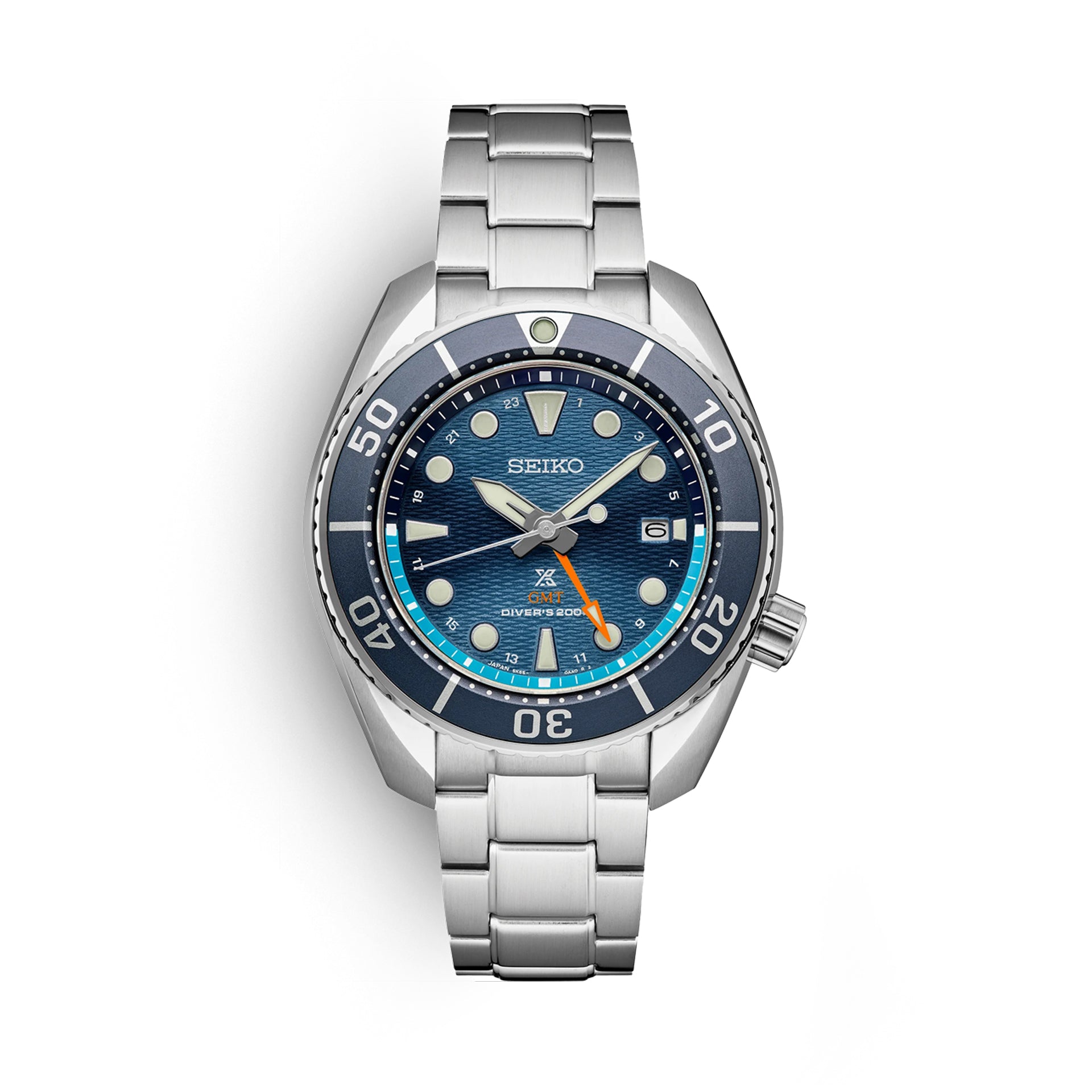 Часы Seiko Prospex Sea Solar GMT