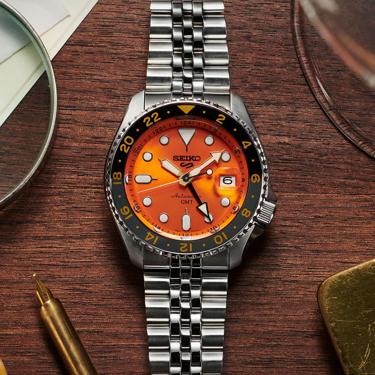 Seiko 5 Sports SSK005 GMT Watch