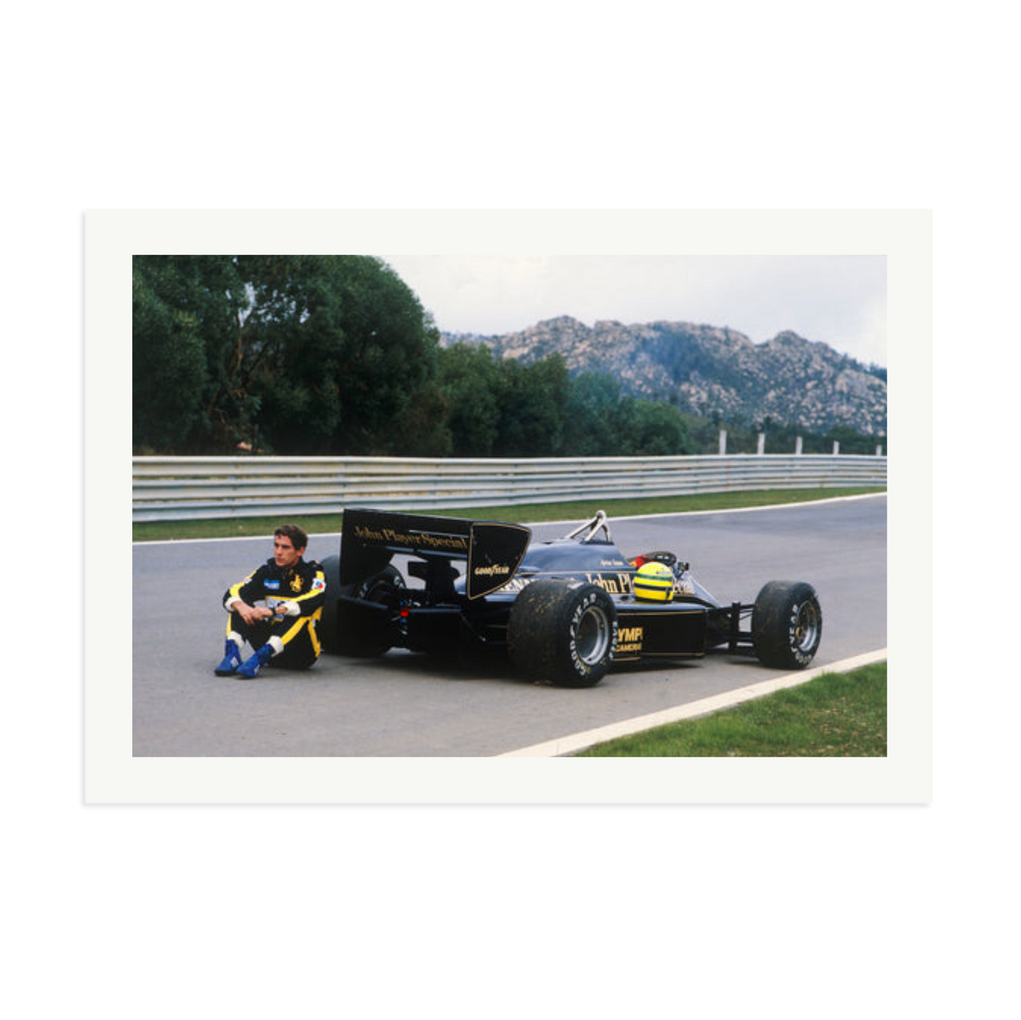 Senna at the Portuguese GP