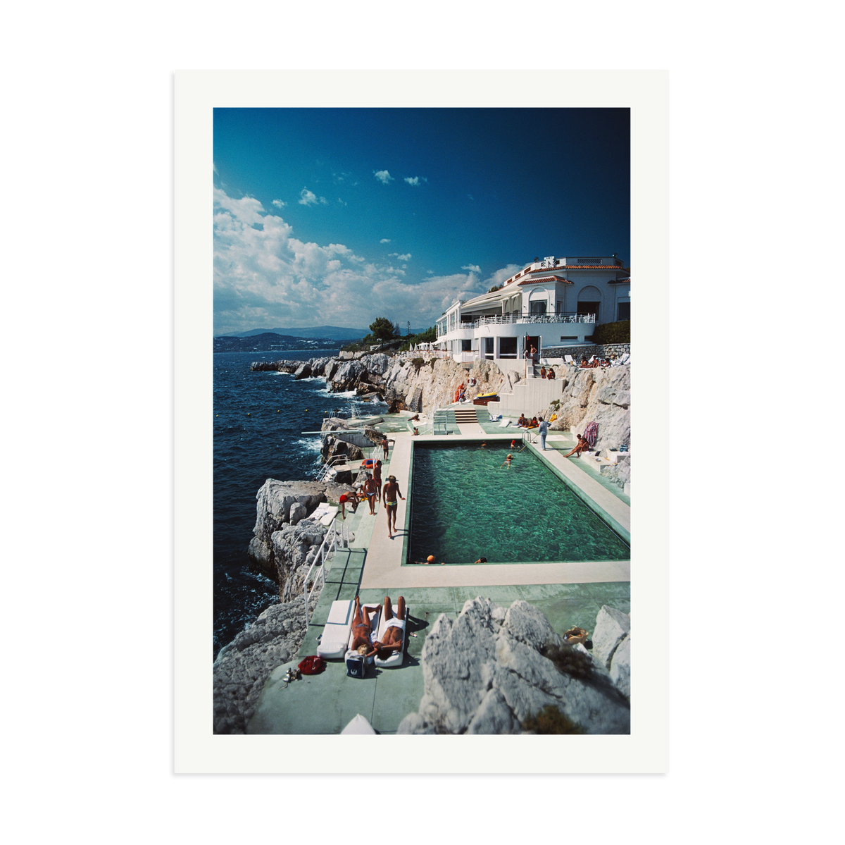 Slim Aarons 'Pool Hotel du Cap Eden-Roc' Print Only XXL