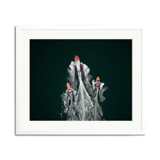 Lake Como Rivas Framed Print