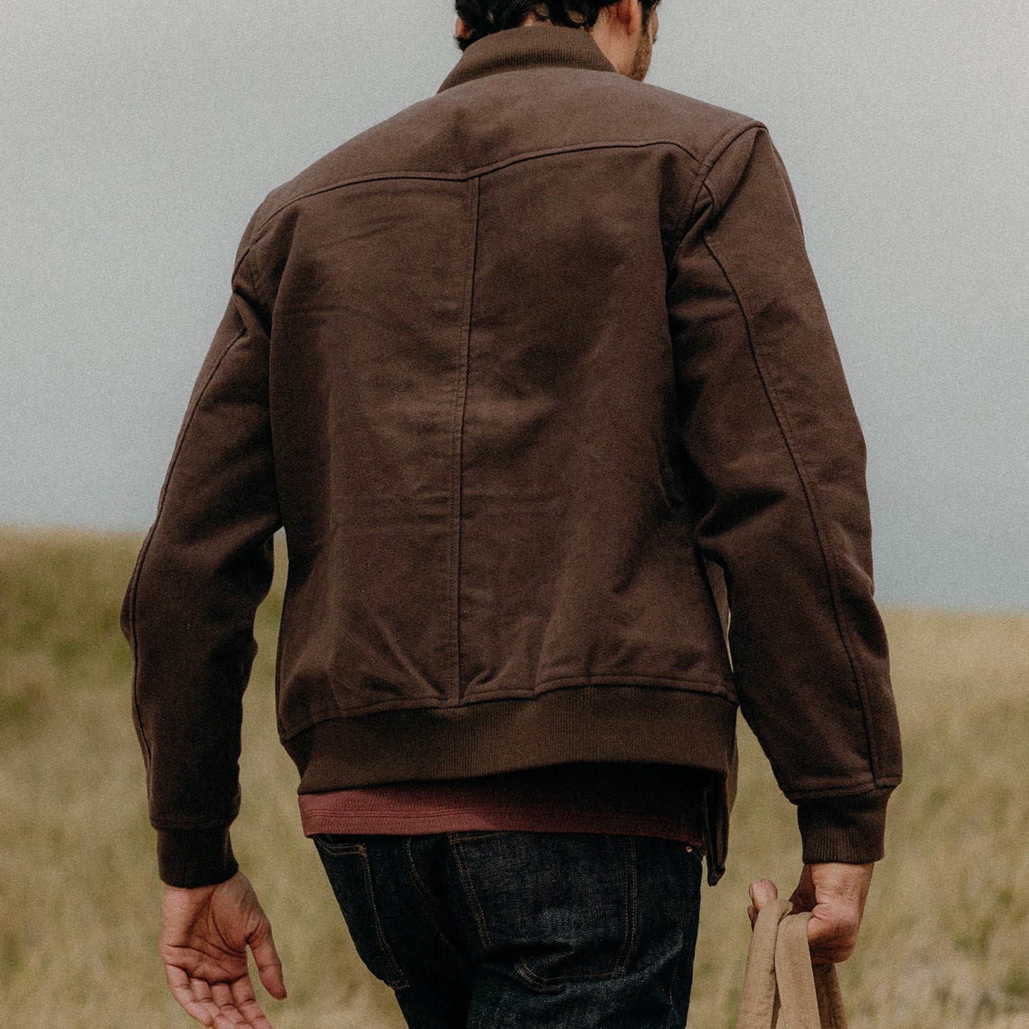 Taylor Stitch Moleskin Bomber