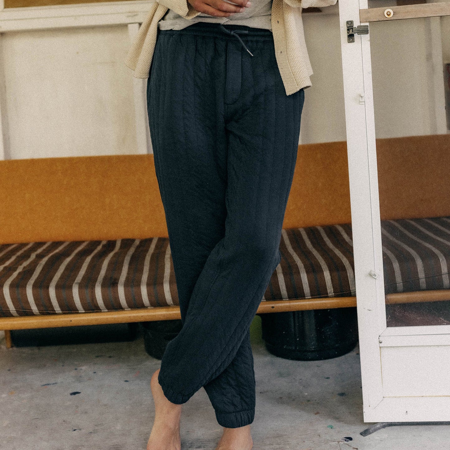 Taylor Stitch Quilted Jersey Apres Pant