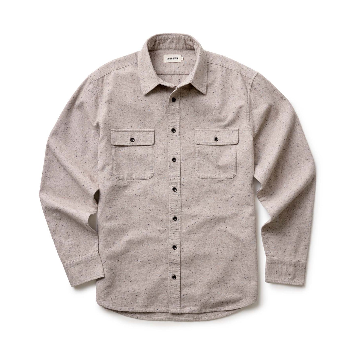 Taylor Stitch Oat Donegal Yosemite Shirt