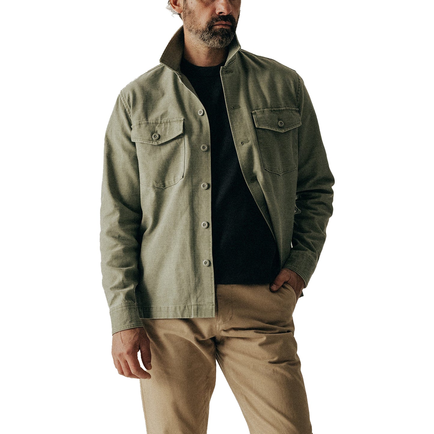 Taylor Stitch Reverse Sateen Surplus Shirt