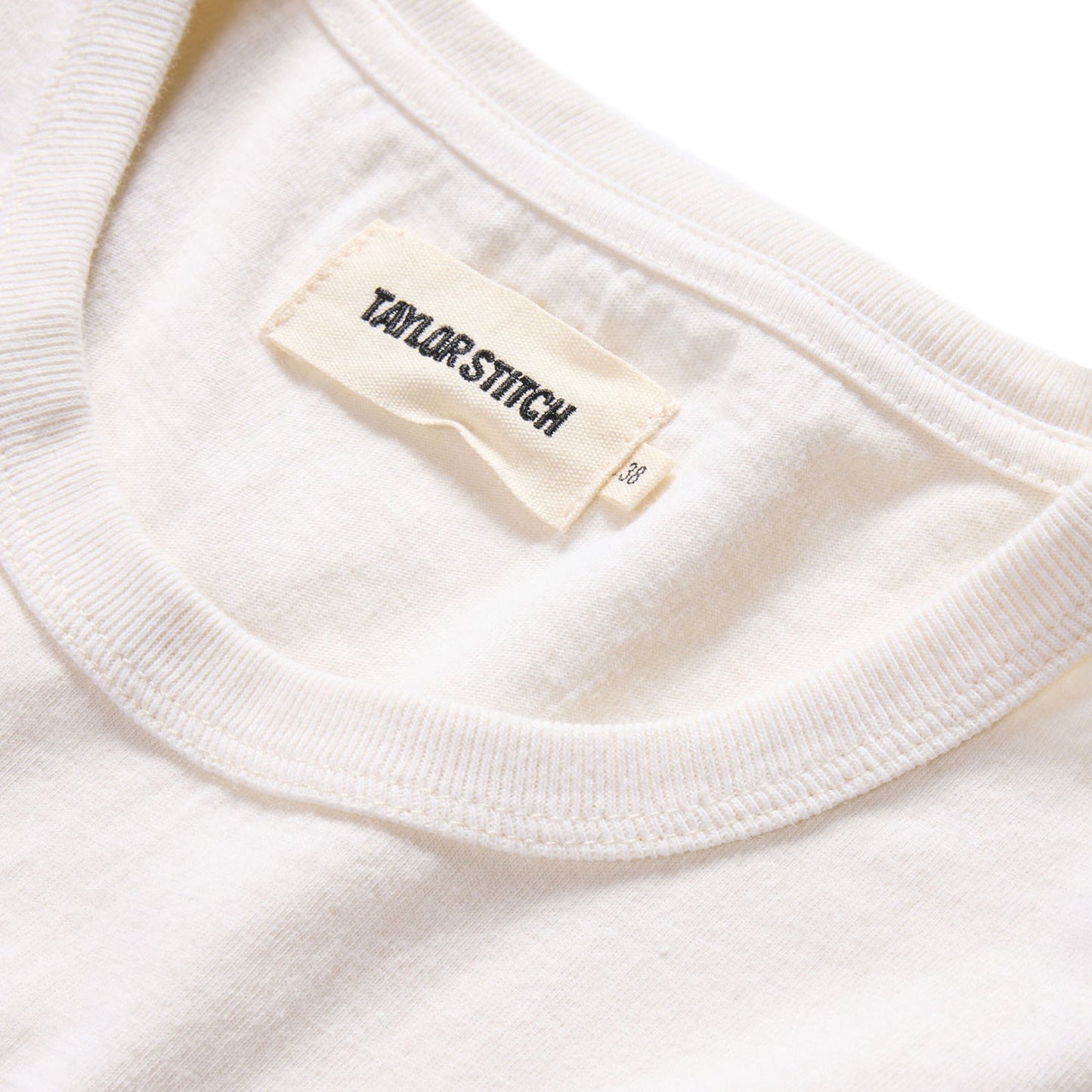 Taylor Stitch Vintage White Organic Cotton Tee