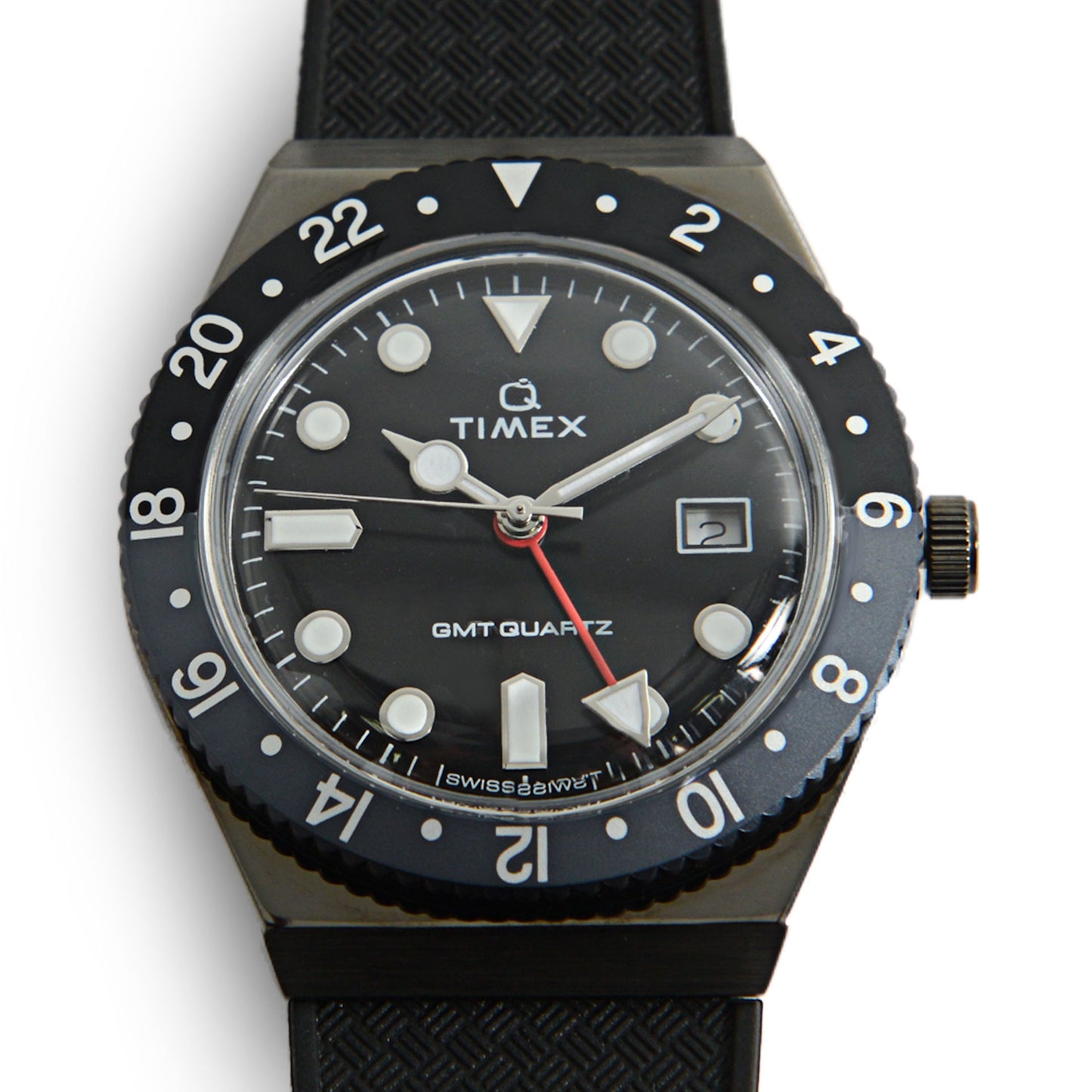 Timex Q GMT Blackout Watch