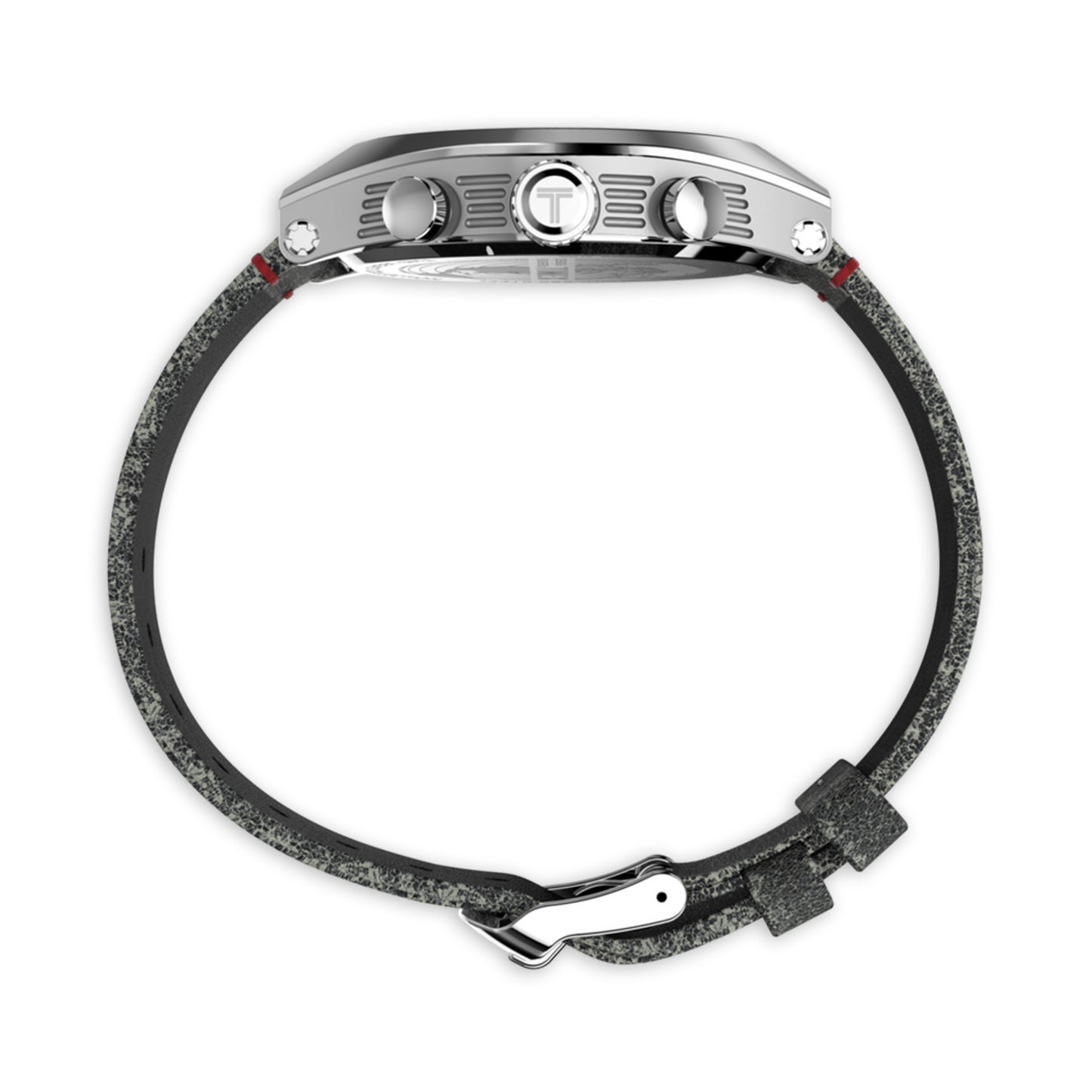 Timex Legacy Tonneau Chronograph Leather Strap Watch