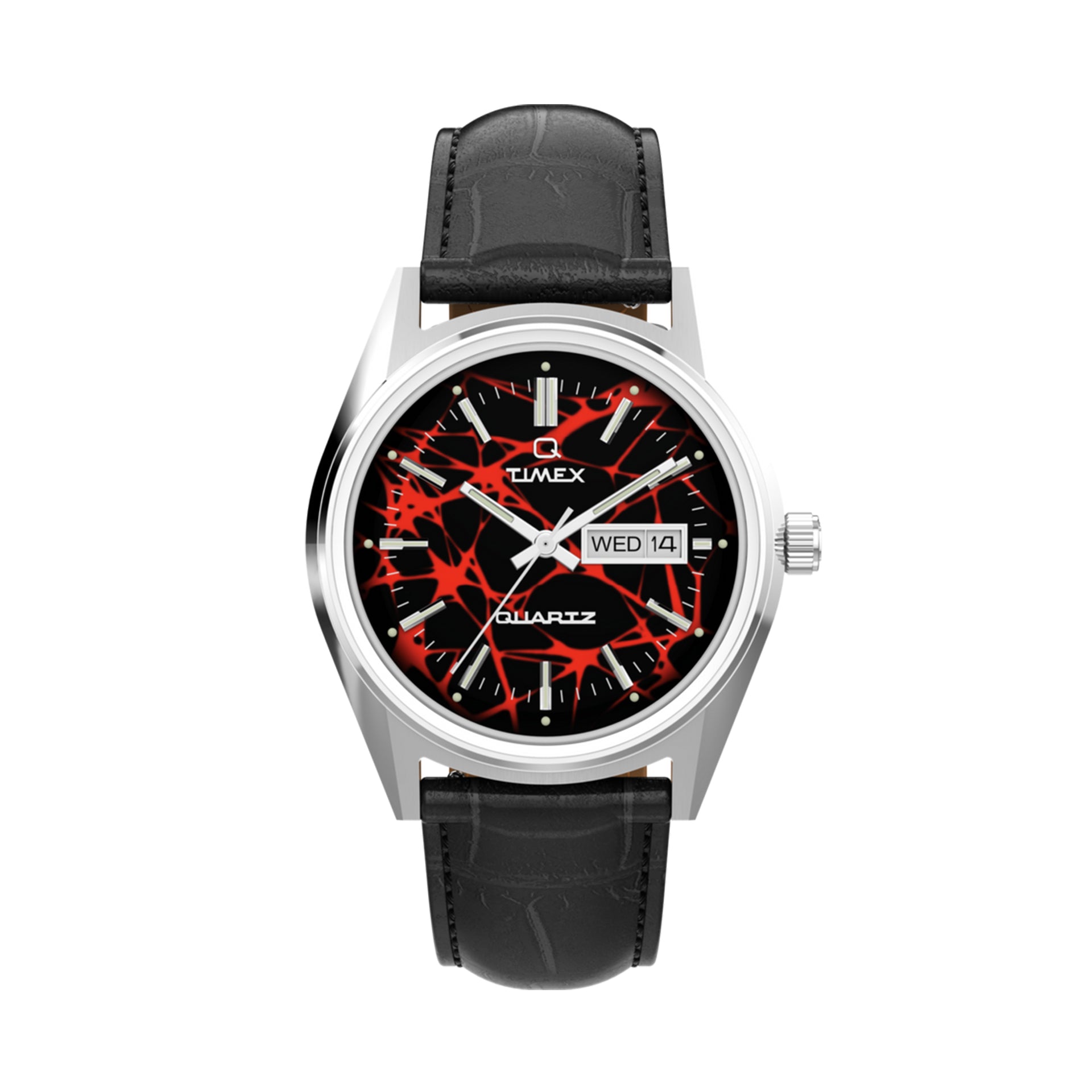 Q TIMEX ブラック×レッド(コークベゼル) Timex Q Red Vega 1978 Reissue Watch | Uncrate Supply
