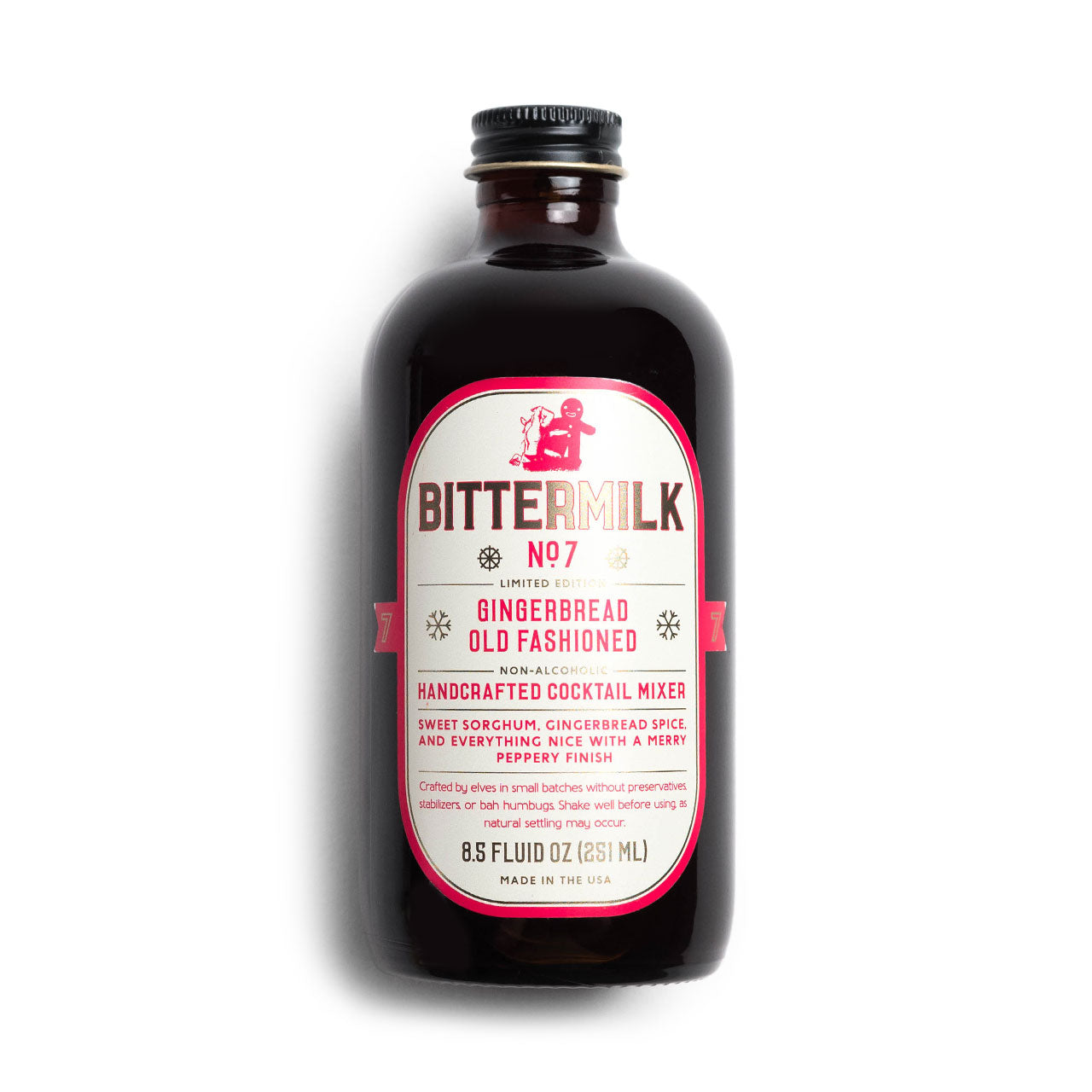 Bittermilk Gingerbread Old Fashioned Mix