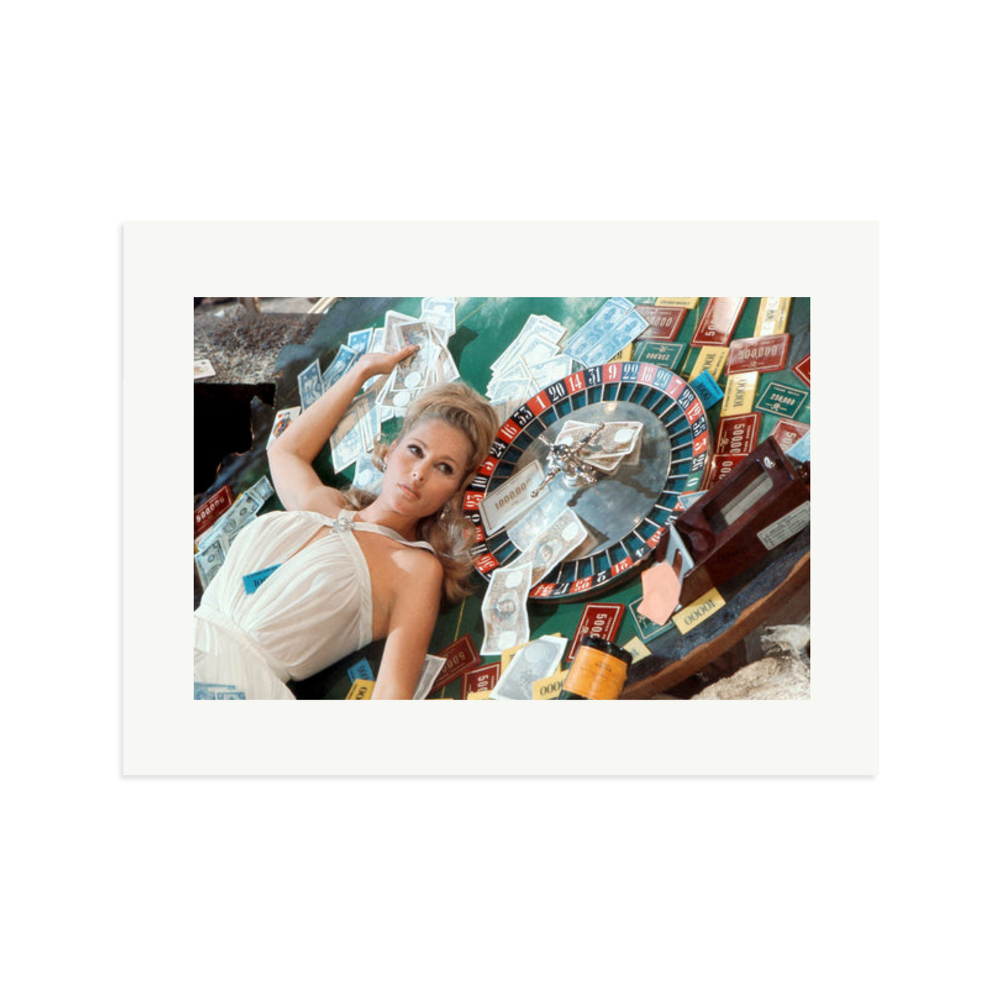 Ursula Andress at Casino Royale Framed Print Print Only XL