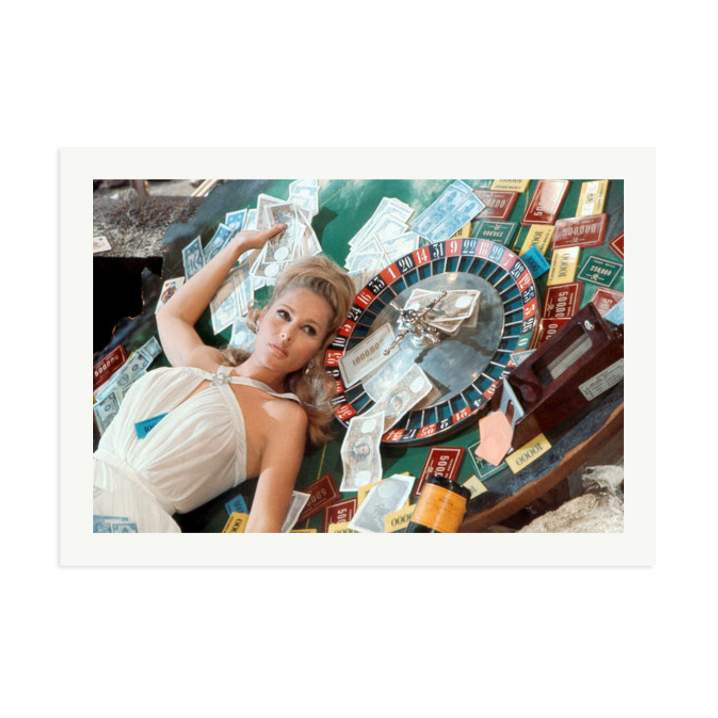 Ursula Andress at Casino Royale Framed Print