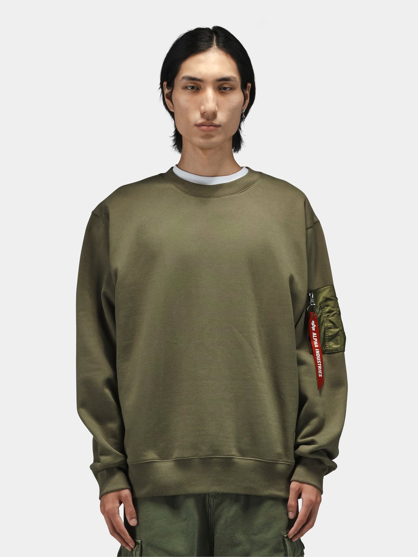 Alpha Industries UTILITY POCKET CREWNECK