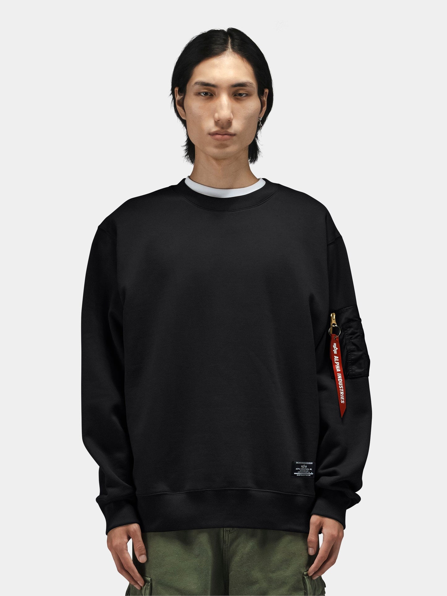 Alpha Industries UTILITY POCKET CREWNECK
